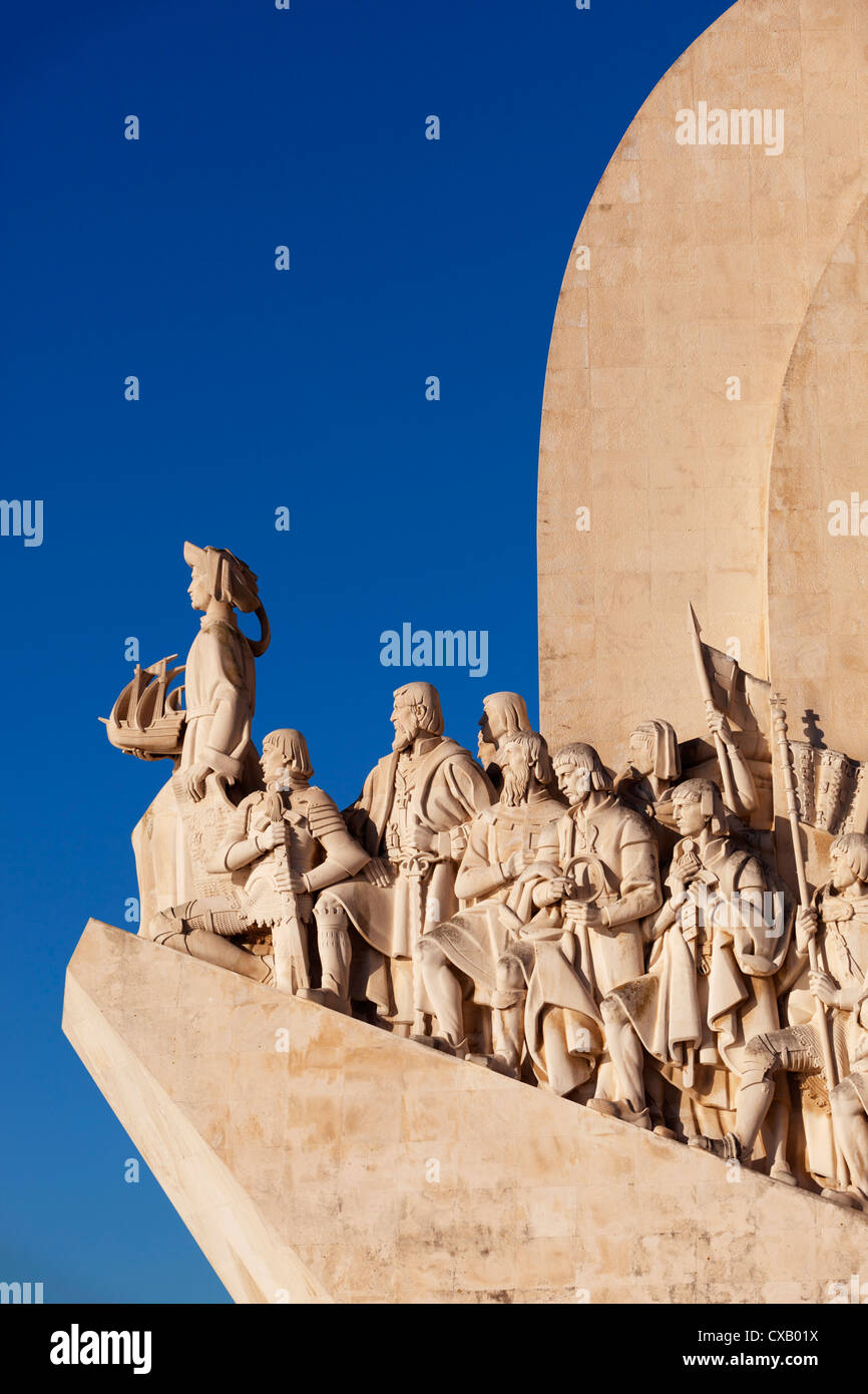 Denkmal der Entdeckungen, Belem, Lissabon, Portugal, Europa Stockfoto