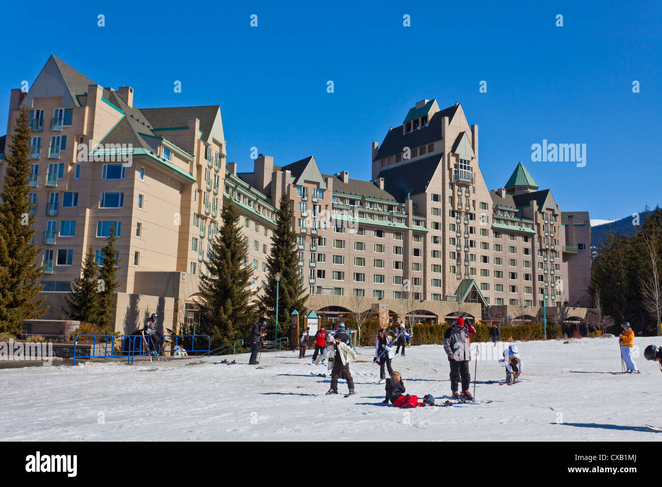 Whistler Blackcomb Ski Resort, Whistler, British Columbia, Kanada, Nordamerika Stockfoto Whistler Blackcomb Ski Resort, Whistler, British Columbia, Kanada, Nordamerika Stockfoto