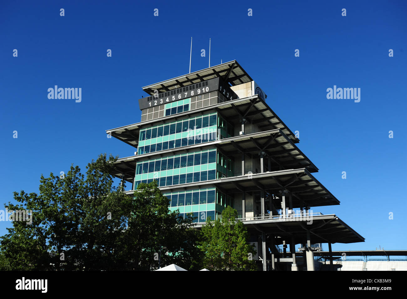 USA-Indiana IN Indianapolis Motor Speedway Pagode Stockfoto