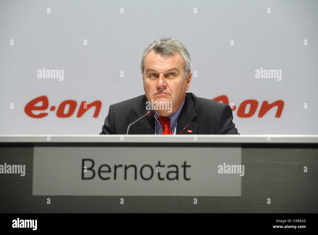 EON, Dr. Wulf H. Bernotat Stockfoto