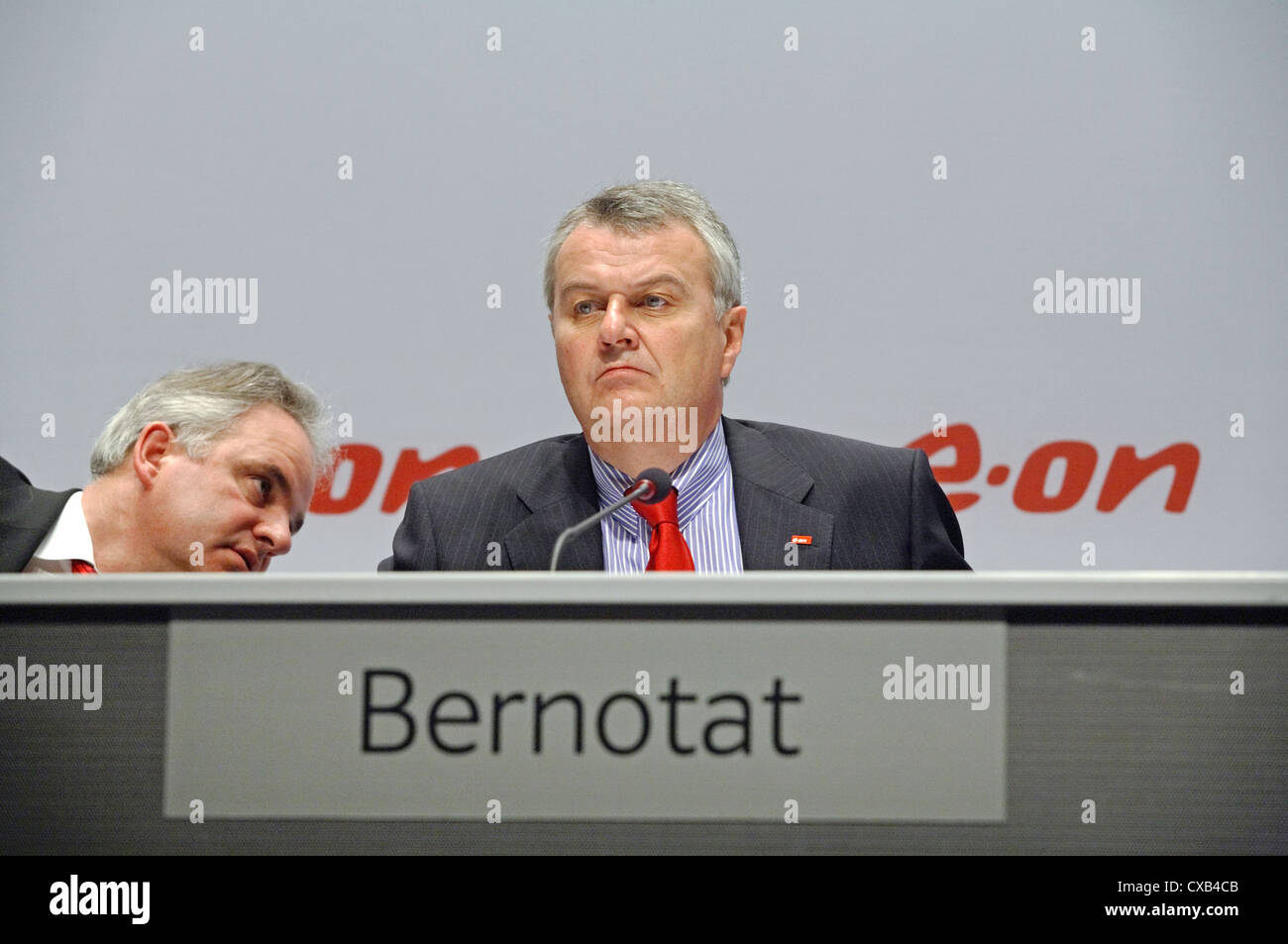 EON, Dr. Wulf H. Bernotat Stockfoto