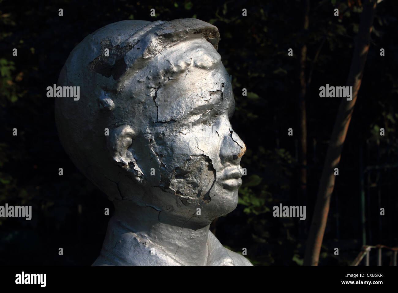 Alten orthodoxen Friedhof in Lugansk, Ukraine Stockfoto