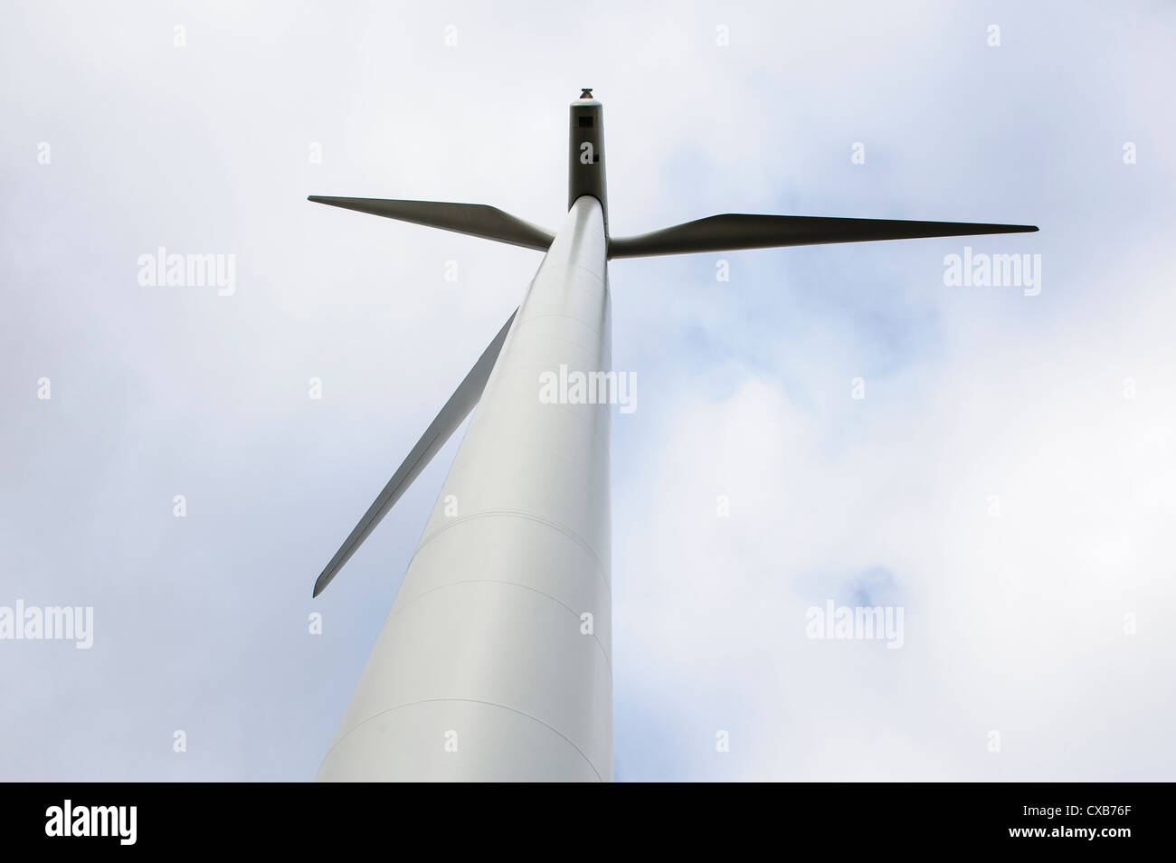 Die 152 Turbine Clyde Windpark in South Lanarkshire Stockfoto