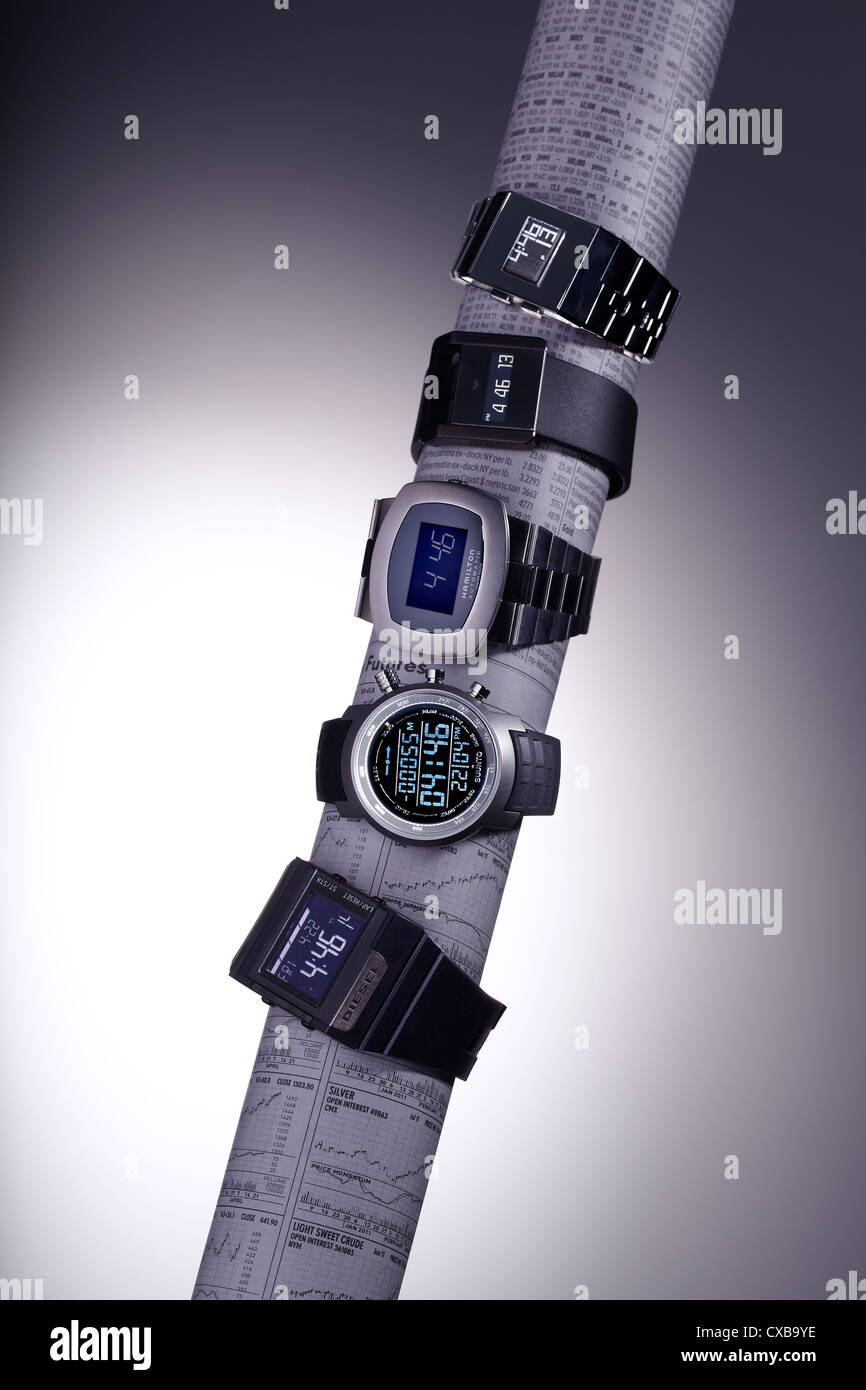 Business-Uhren Stockfoto