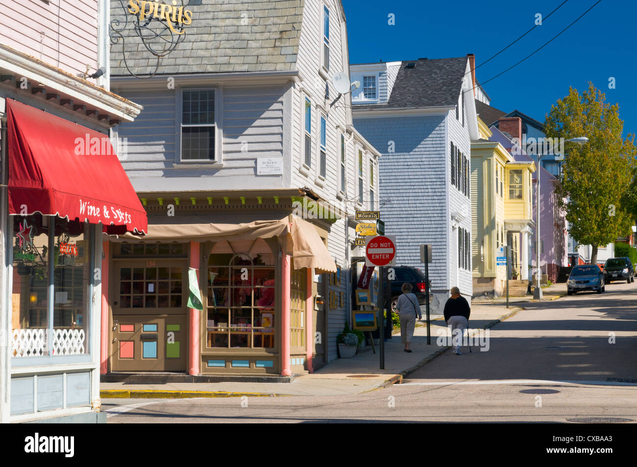 Newport, Rhode Island, New England, Vereinigte Staaten von Amerika, Nordamerika Stockfoto