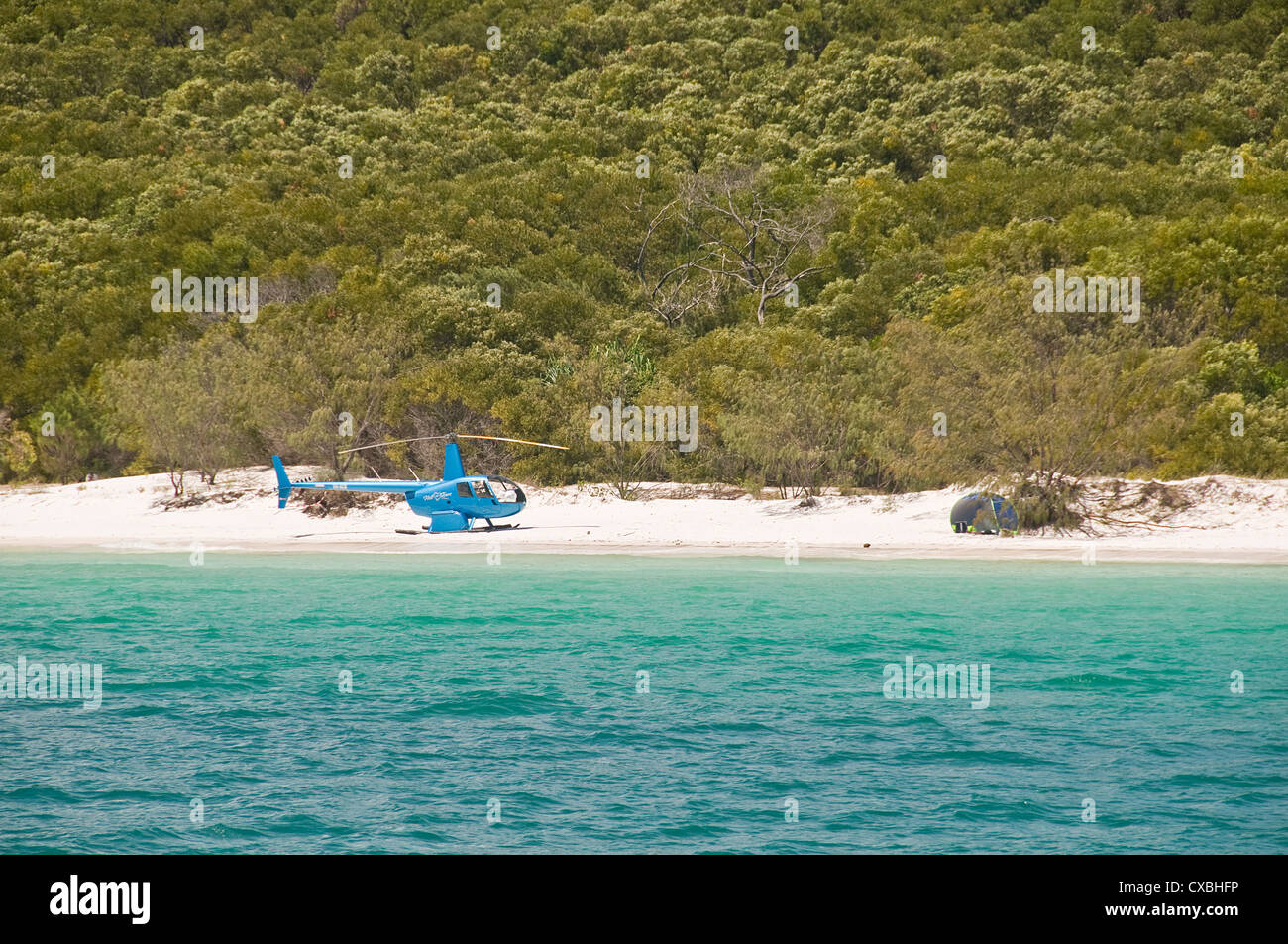 Whitsunday Island Whitehaven Beach, Queensland Australien Stockfoto