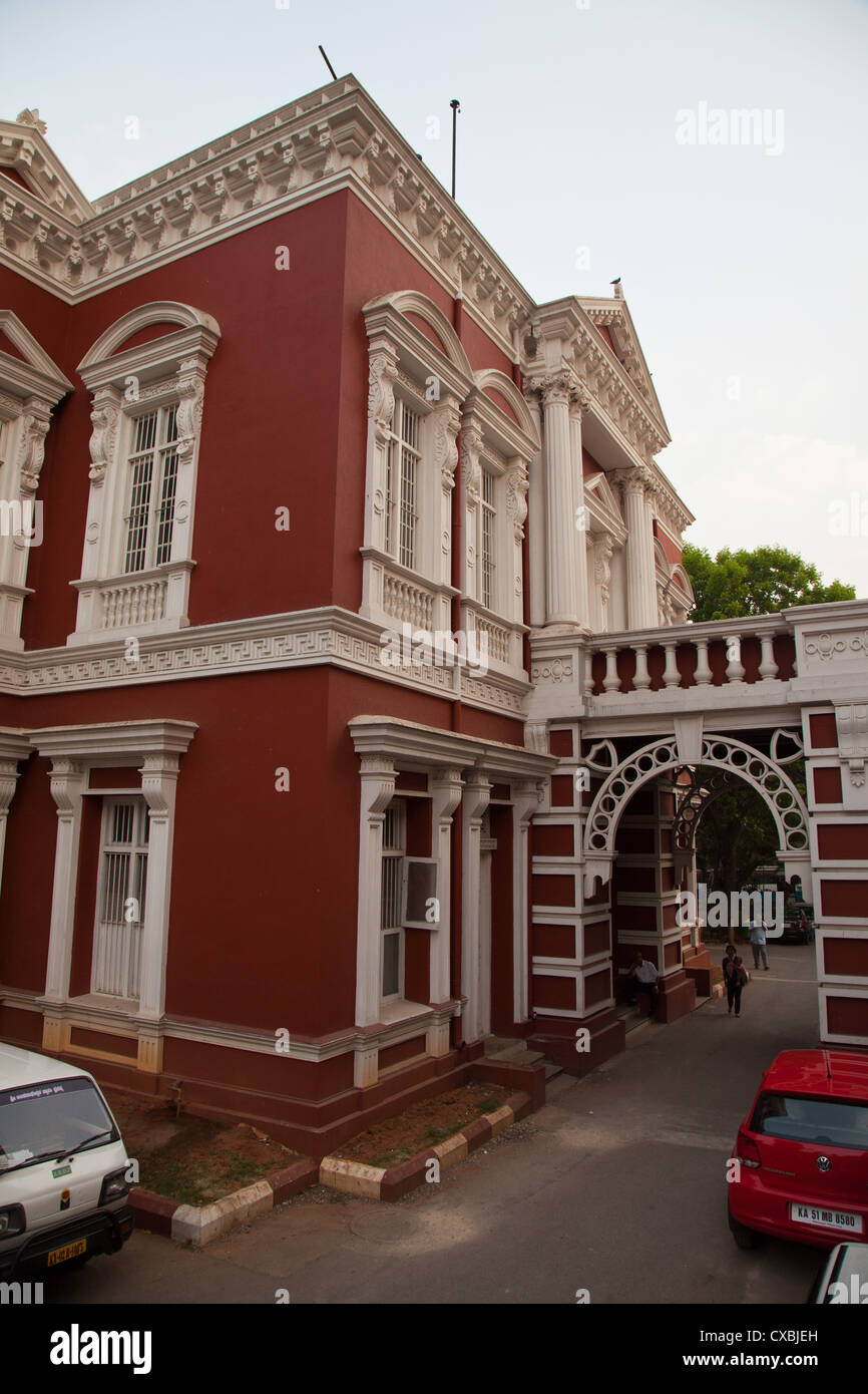 Gerichtsgebäude, Mahatma Gandhi Road, Bangalore, Indien Stockfoto