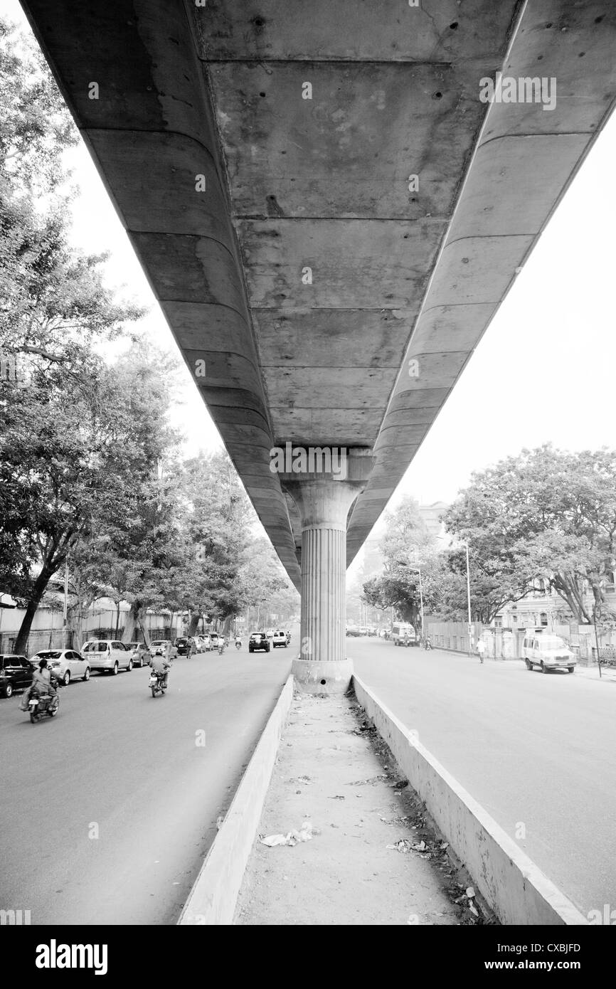 Mahatma Gandhi Road, Bangalore, Indien Stockfoto
