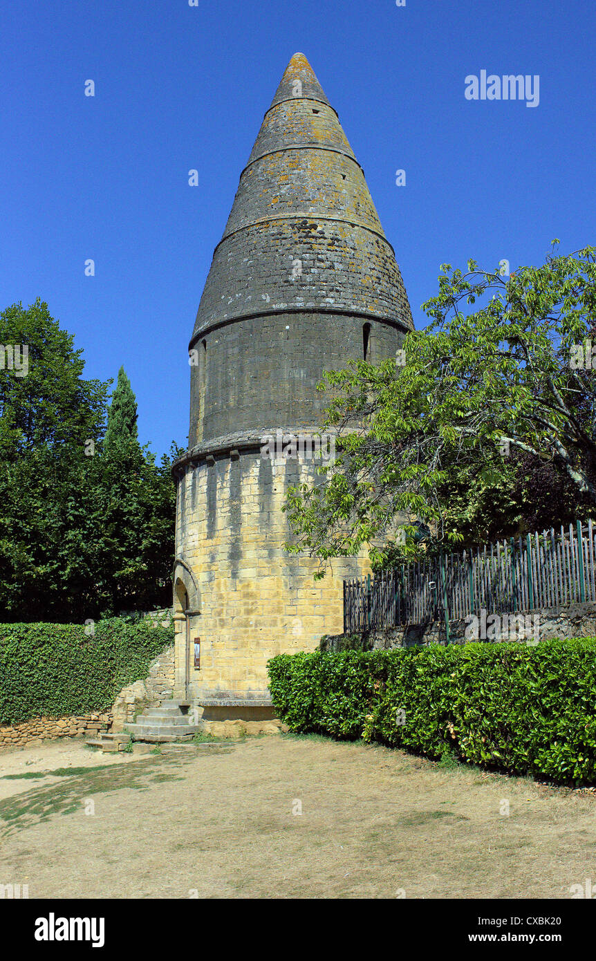Die Laterne des Toten Sarlat la Caneda Dordogne-Périgord Frankreich Stockfoto