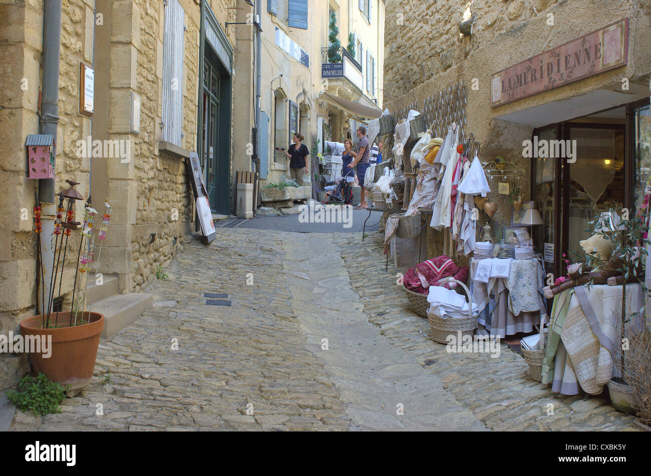 Gordes-Provence Vaucluse Frankreich Stockfoto