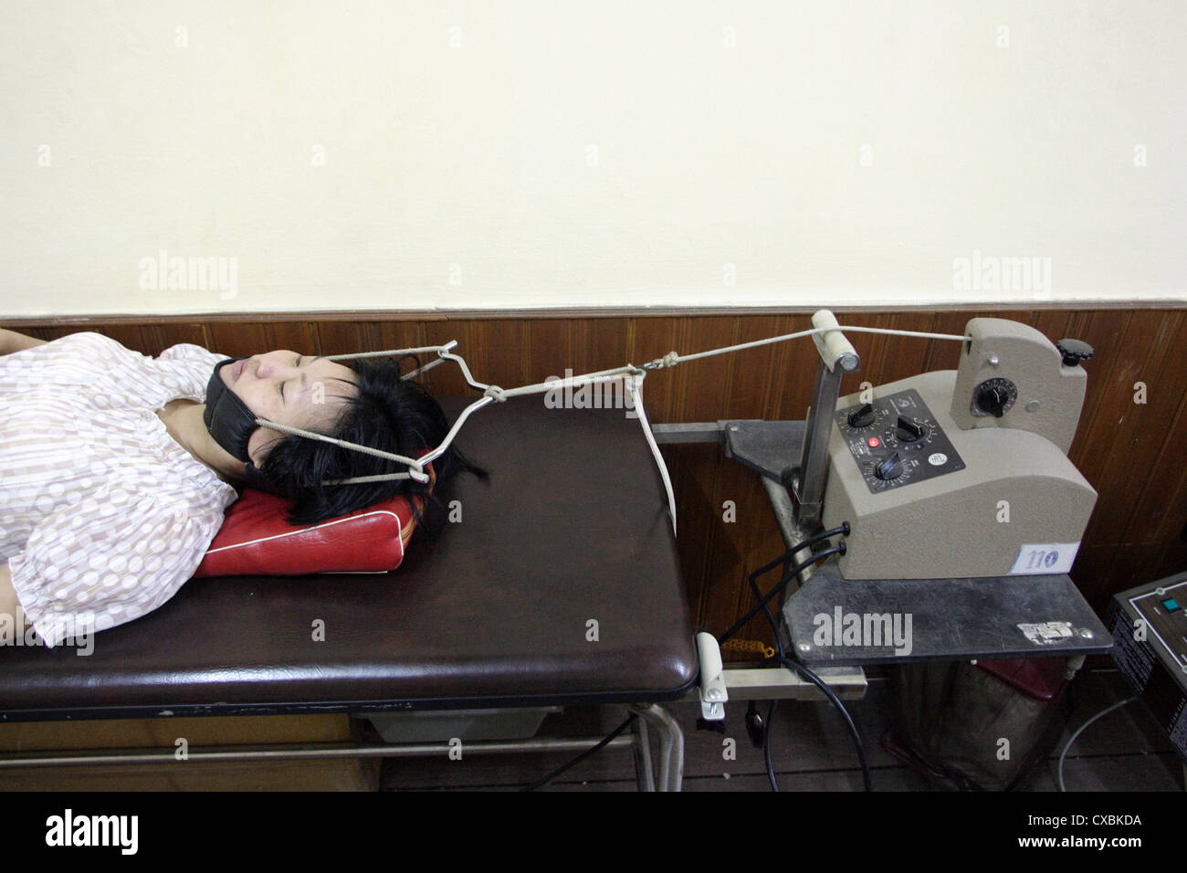 Vietnam, Rehabilitationszentrum für Behinderte. Alle und Prothesentraeger Stockfoto
