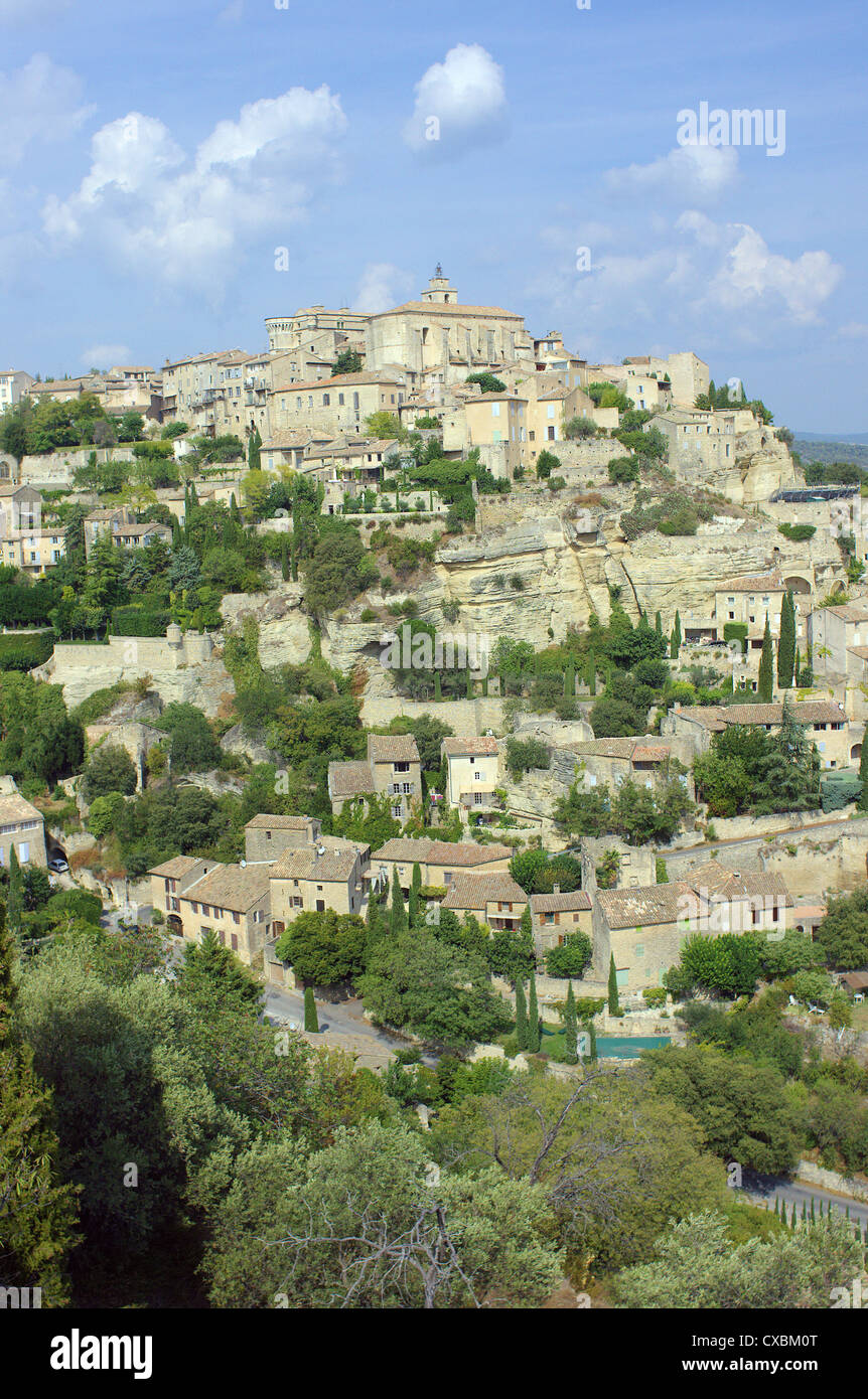 Gordes-Provence Vaucluse Frankreich Stockfoto