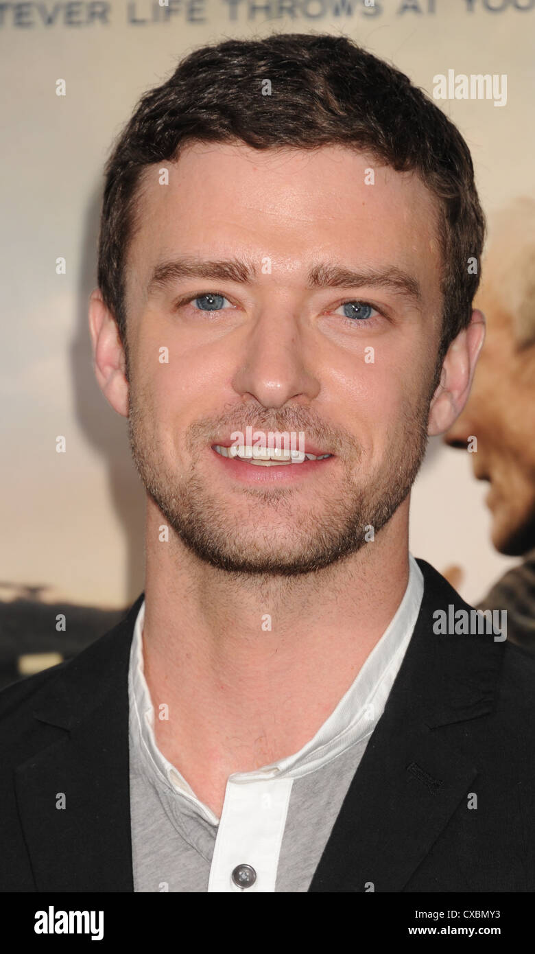 JUSTIN TIMBERLAKE amerikanische Schauspieler im September 2012. Foto Jeffrey Mayer Stockfoto