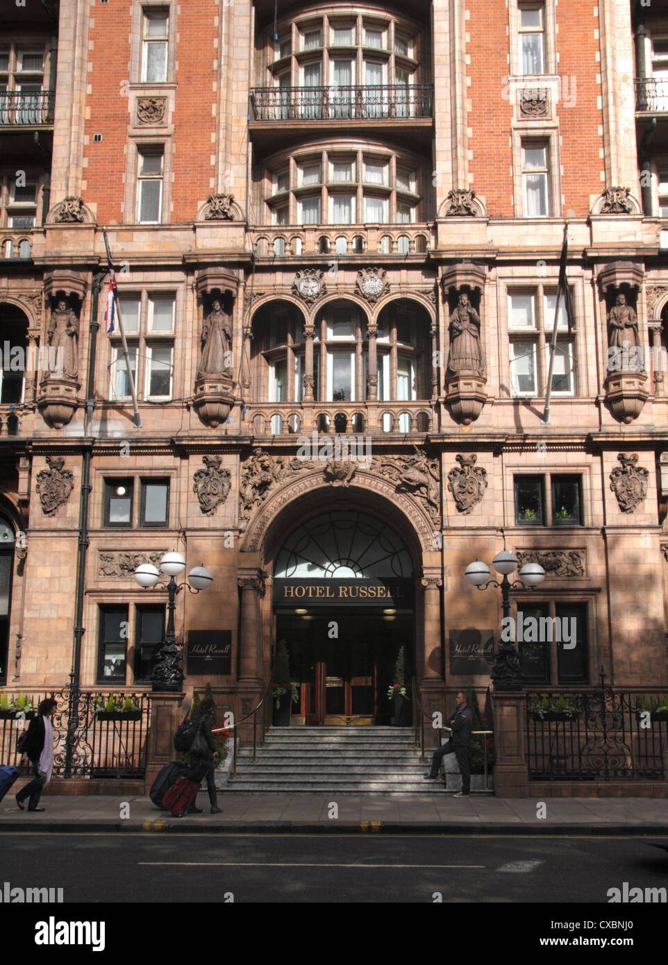 Hotel Russell in Russell Square London Stockfoto