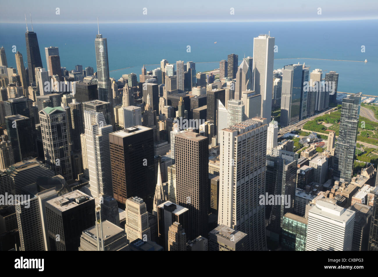 CHICAGO SKYLINE, ILLINOIS, USA Stockfoto