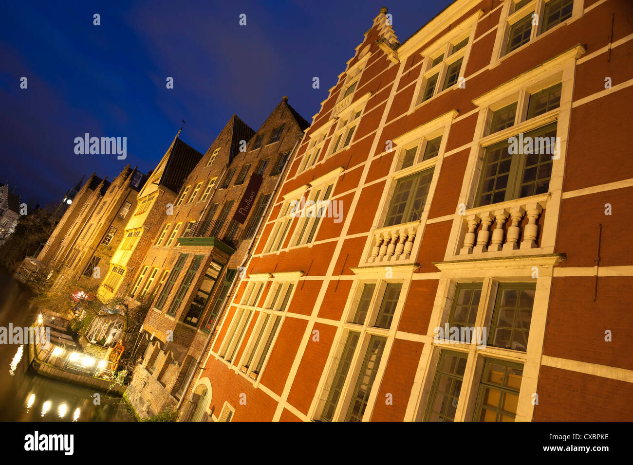 Details der Objekte in Gent, Belgien Stockfoto