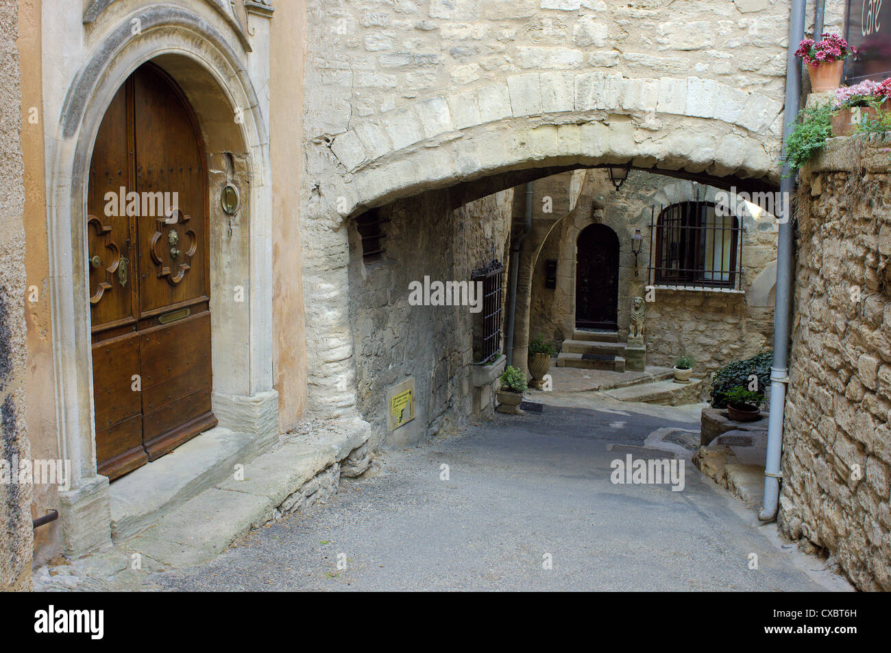 Dorf Bonnieux Vaucluse Provence Frankreich Stockfoto