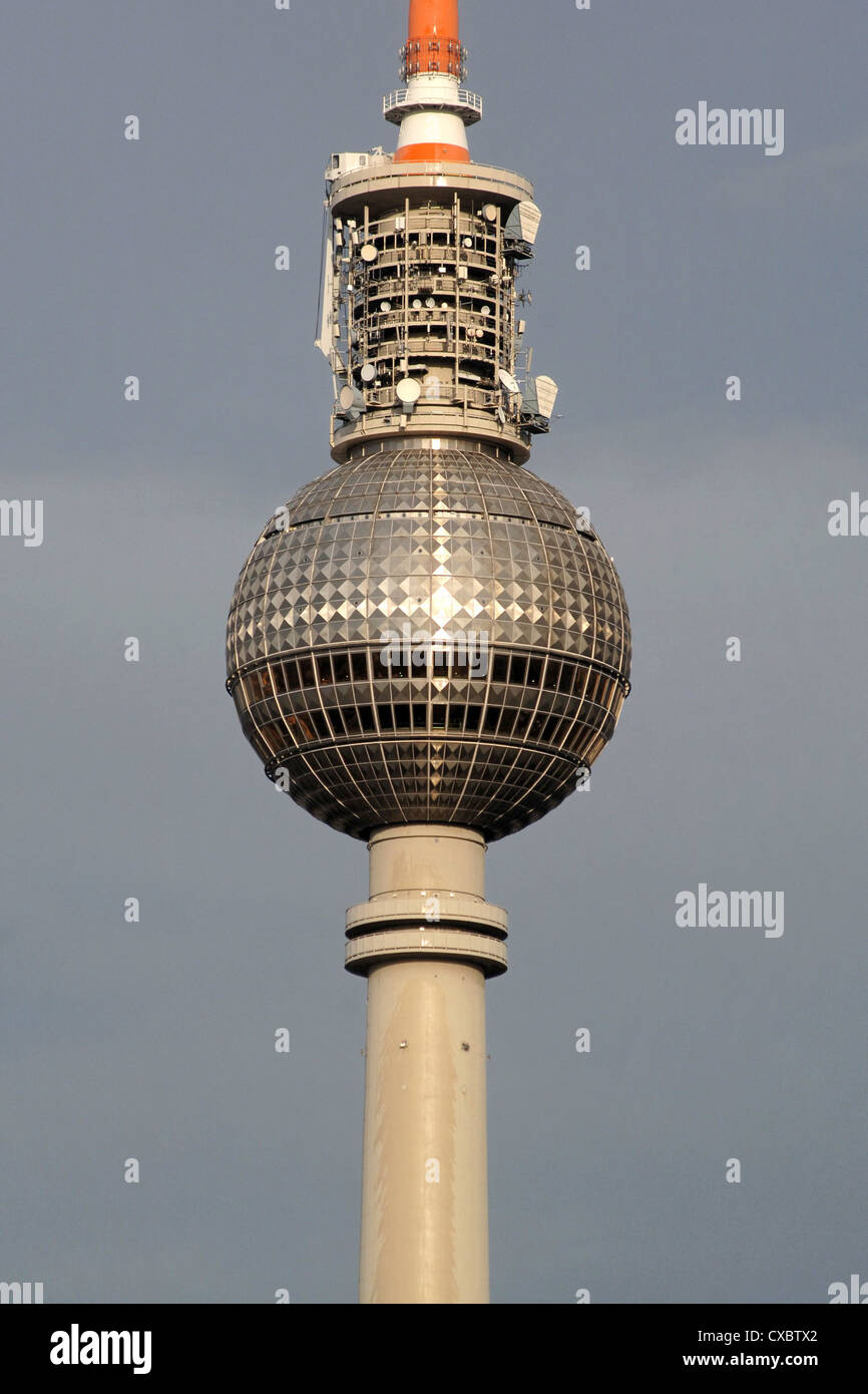 Berlin, Ball des Fernsehturms Stockfoto
