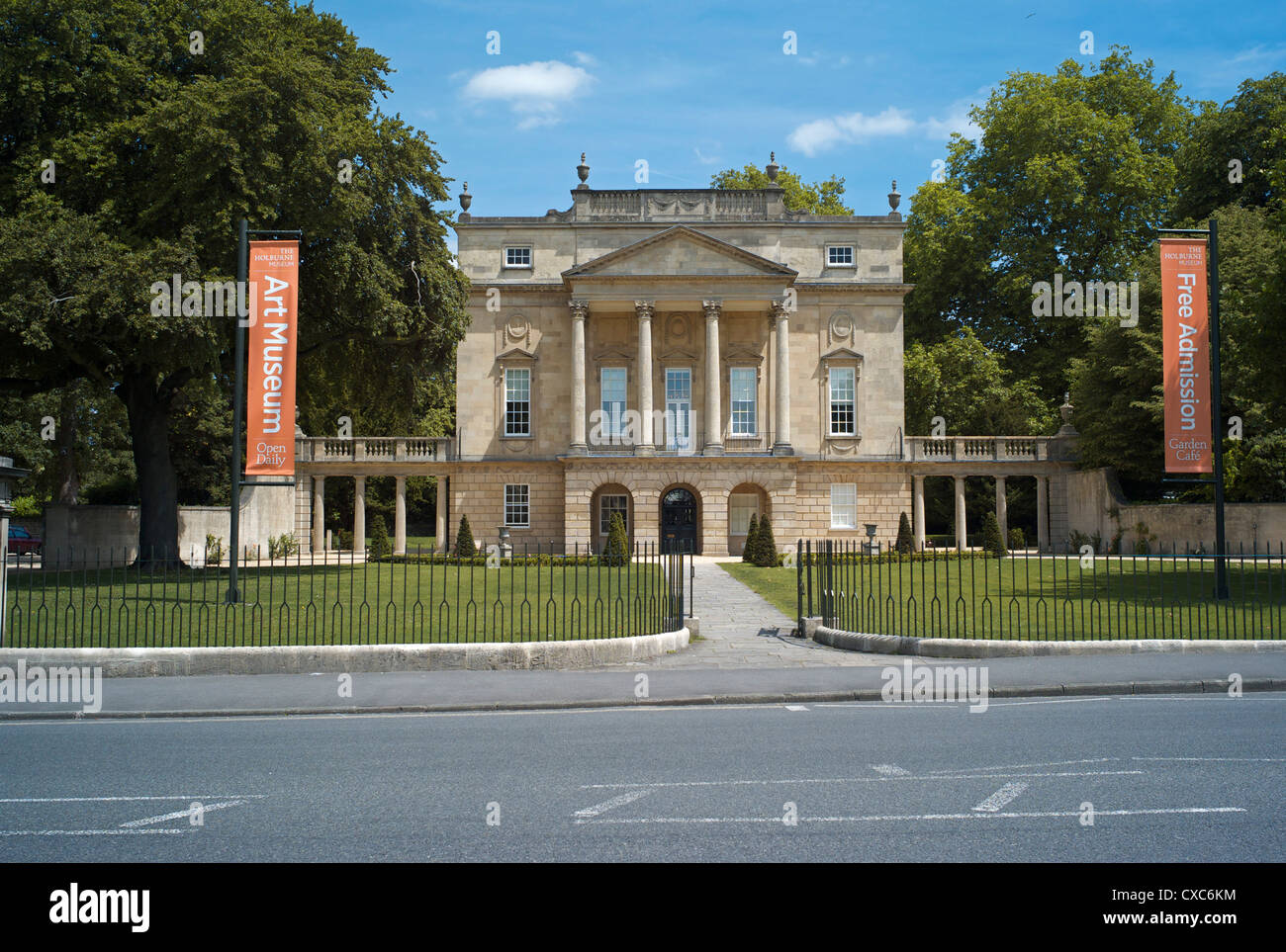 Das Holburne Museum, Bad, Avon, England, Vereinigtes Königreich, Europa Stockfoto