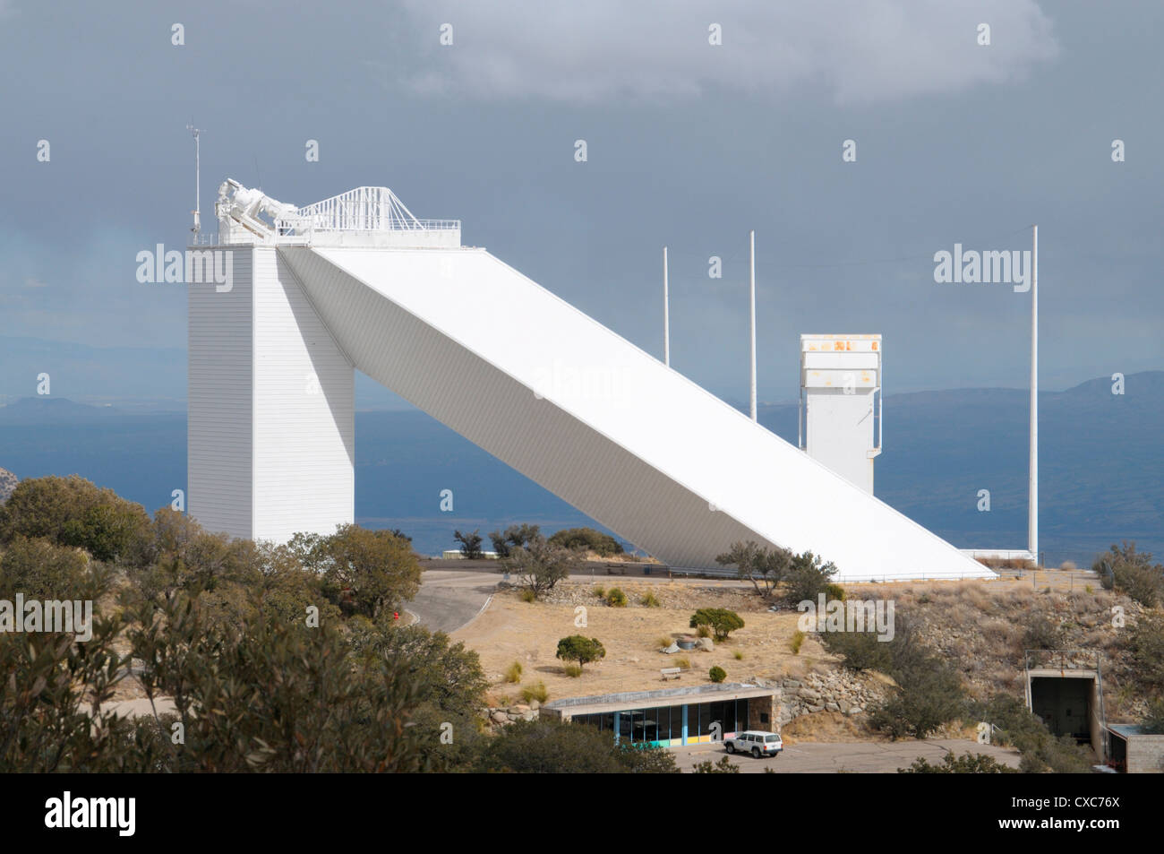 Das McMath Sonnenteleskop, Kitt Peak National Observatory, Arizona, Vereinigte Staaten von Amerika, Nordamerika Stockfoto