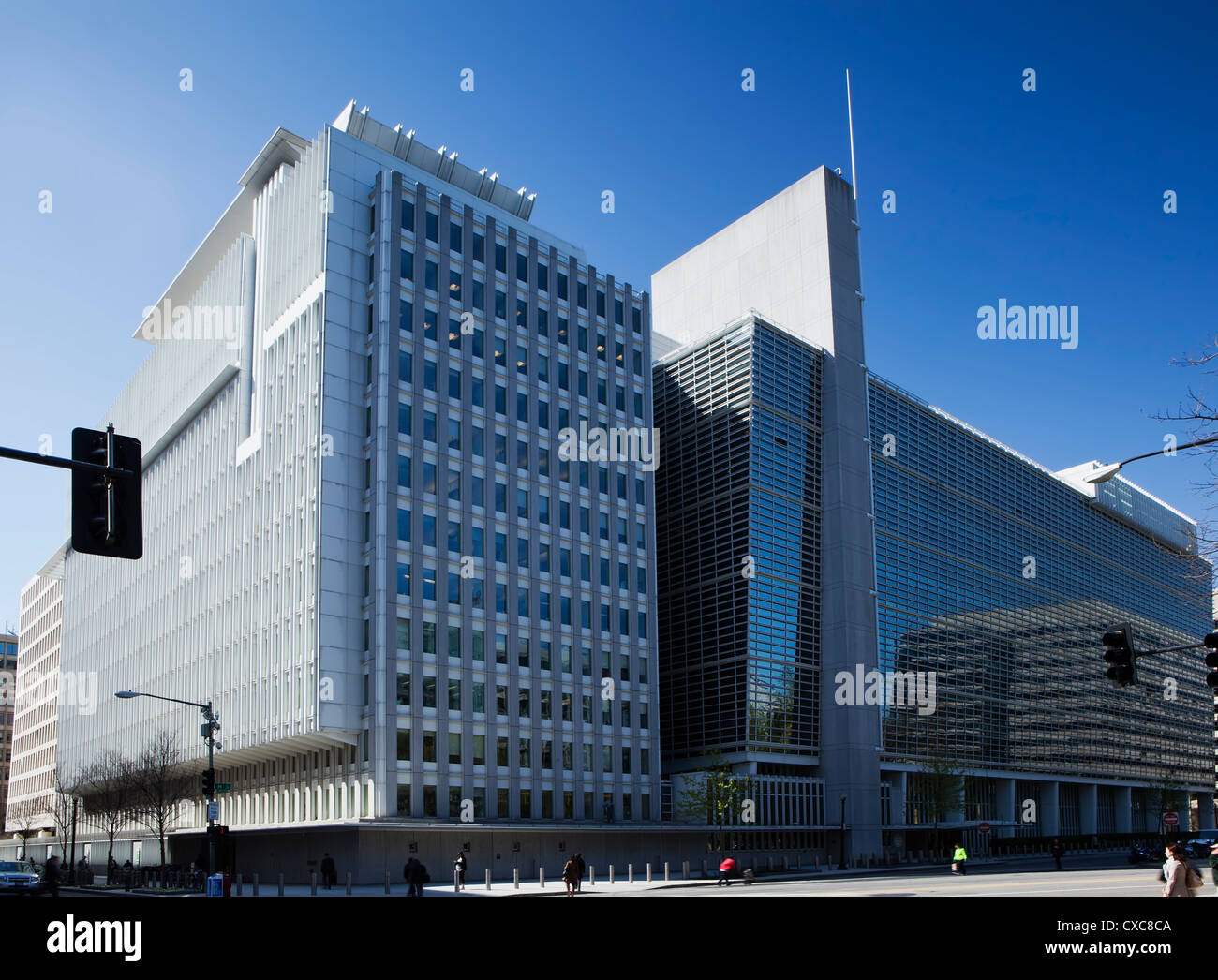 Die Welt Gruppe Bankgebäude Gehäuse der internationalen Bank für Wiederaufbau und Entwicklung, Washington D.C. Stockfoto