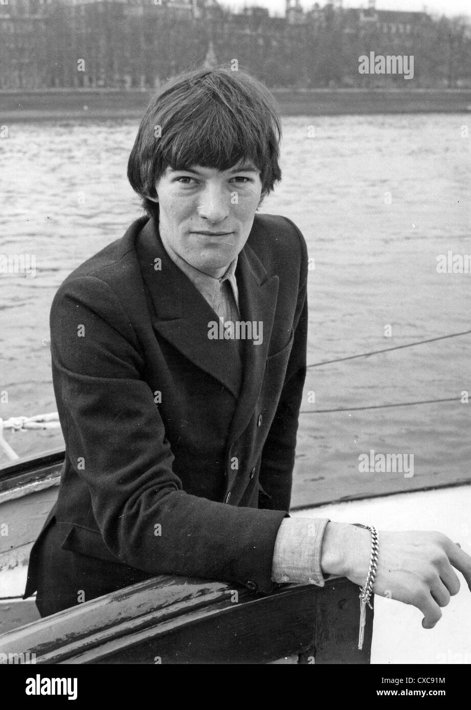 DAVE BERRY UK-Pop-Sängerin in den Niederlanden im Jahr 1968 Stockfoto