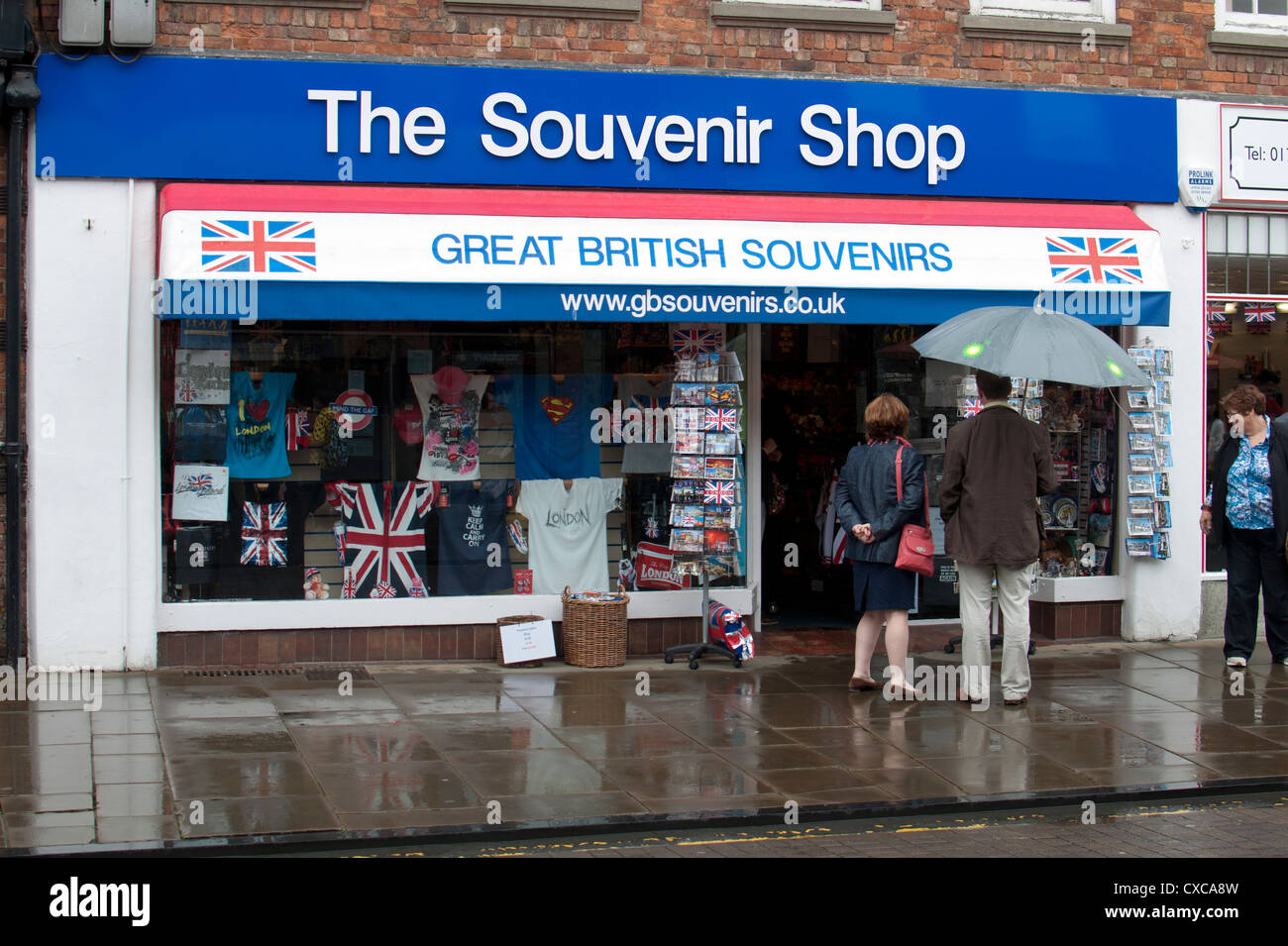 Souvenir shop exterior uk Fotos und Bildmaterial in hoher Auflösung