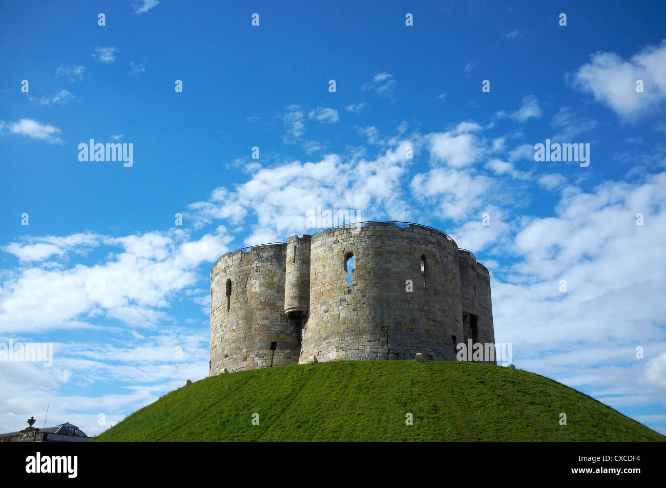 Cliffords Turm York, Nord-England, UK Stockfoto