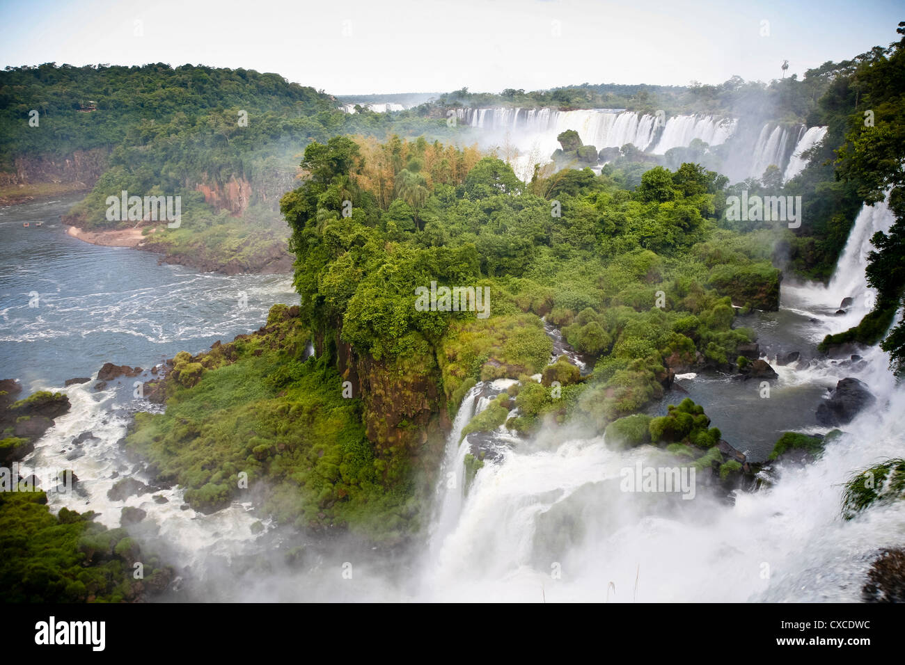Iguazu Wasserfälle, Provinz Misiones, Argentinien. Stockfoto