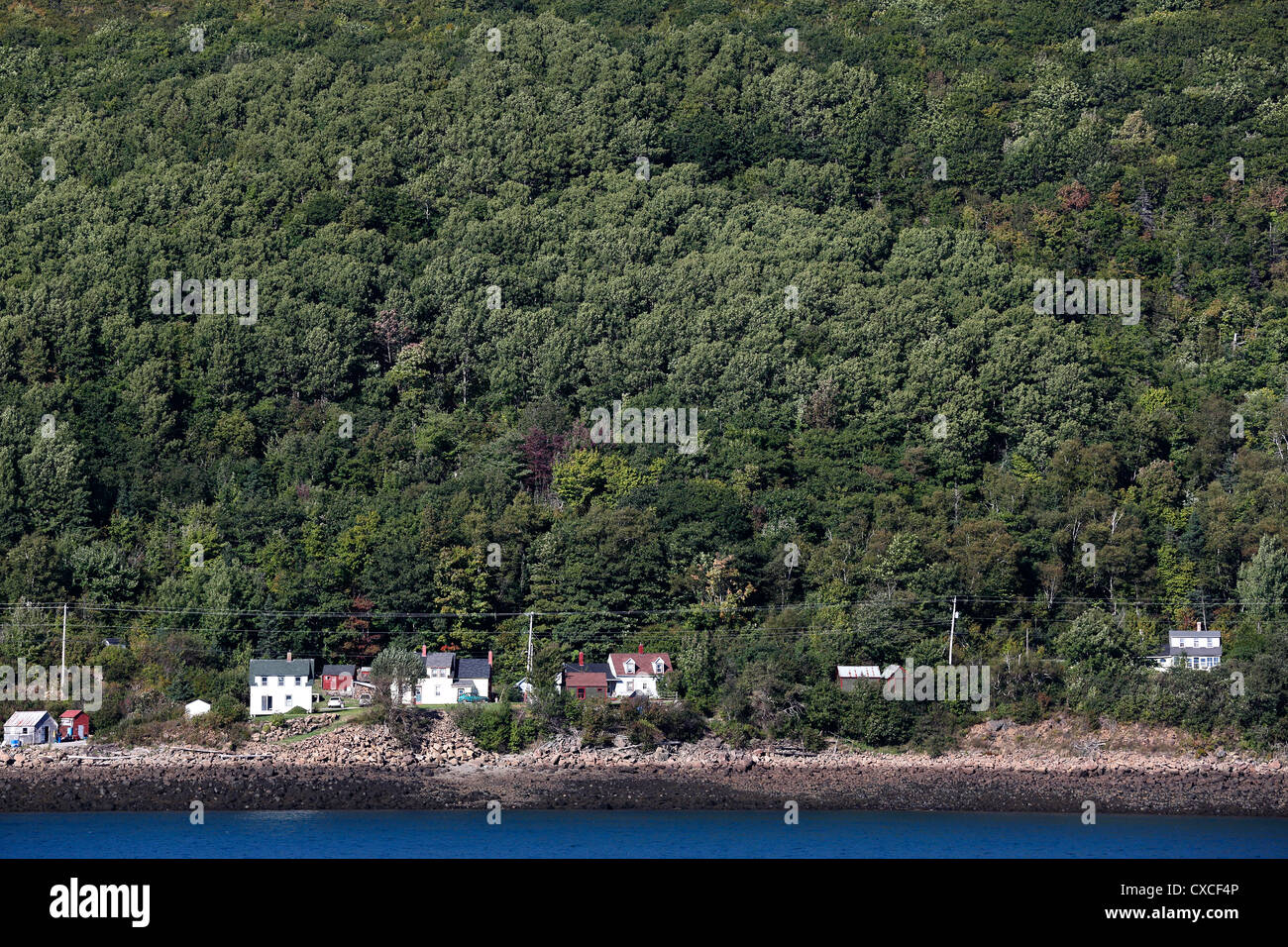 Port-Wade, einem kleinen Dorf am Eingang zum Digby Hafen, Nova Scotia, Kanada Stockfoto