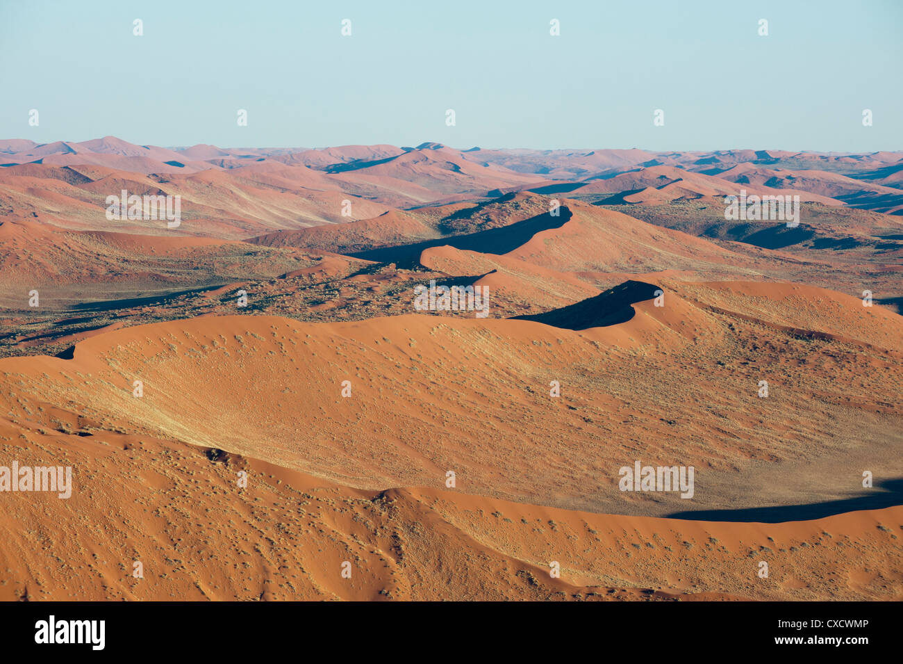 Luftaufnahme, Namib-Naukluft-Park, Namib-Wüste, Namibia, Afrika Stockfoto