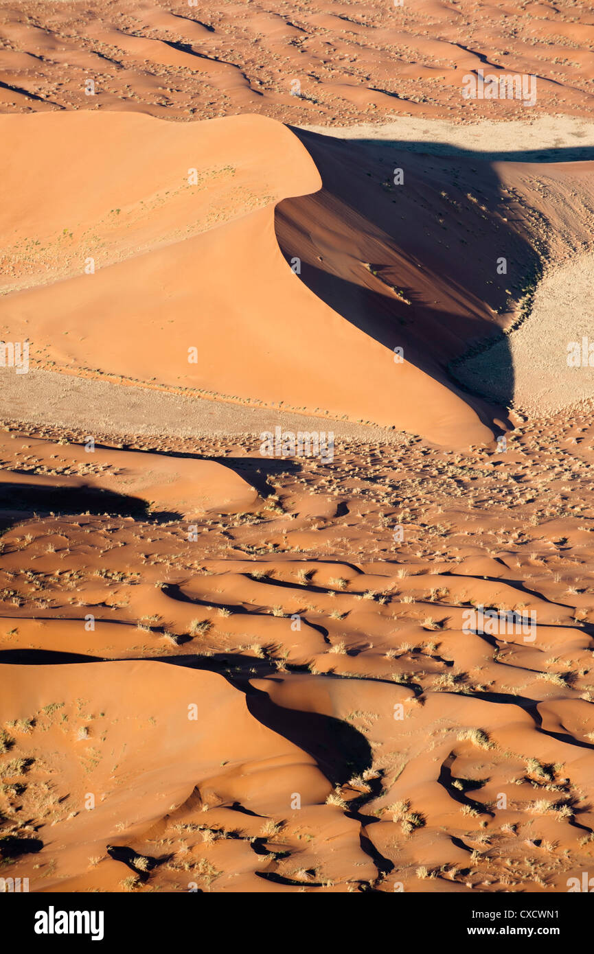 Luftaufnahme, Namib-Naukluft-Park, Namib-Wüste, Namibia, Afrika Stockfoto