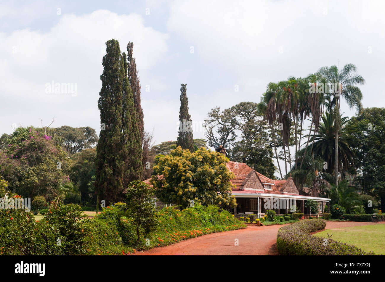 Blixens Haus, Nairobi, Kenia, Ostafrika, Afrika Stockfoto