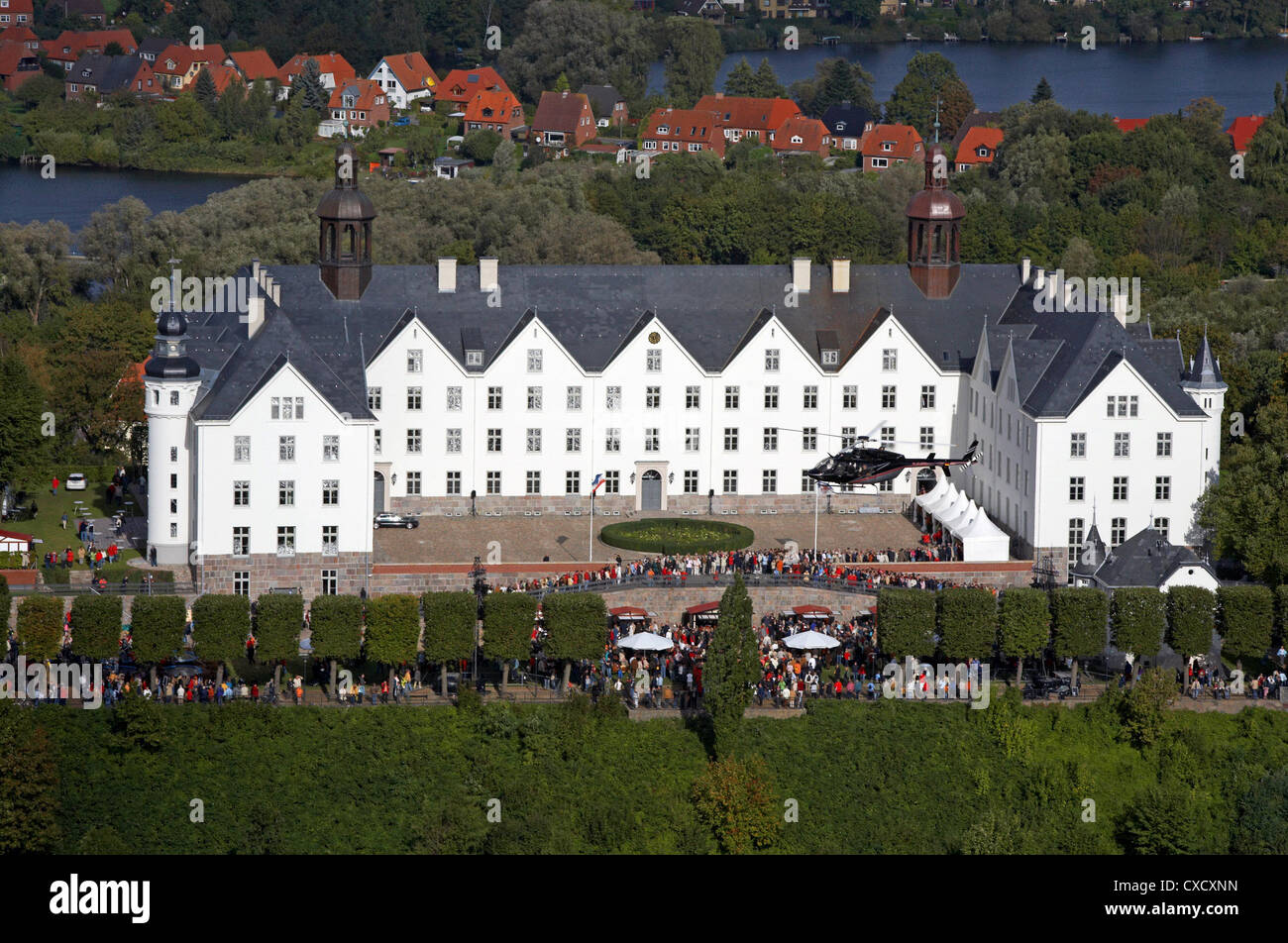 Schloss Plön, Fielmann Akademie Stockfotografie - Alamy
