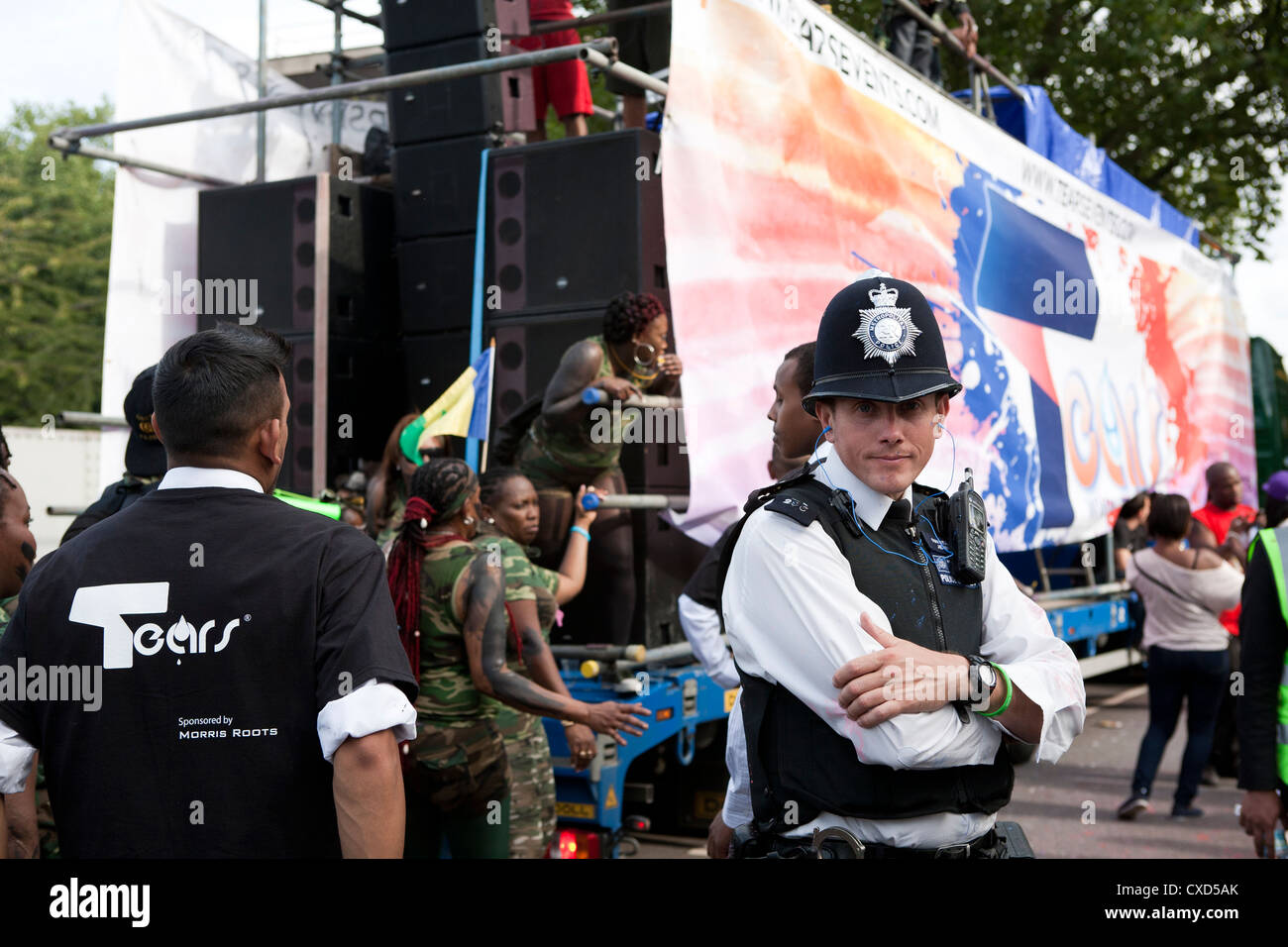 London, Notting Hill Carnival, 27.08.12 - Festival Feier Notting Hill Carnival, London Stockfoto