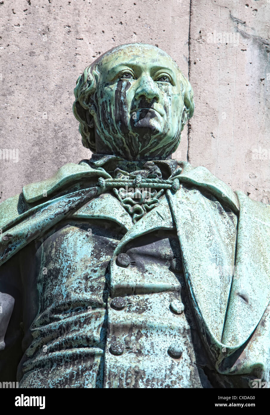 Statue von Karl Sigmund Franz Freiherr Vom Stein Zum Altenstein, 1770 – 1840, preußischer Politiker, Köln, Deutschland, Europa Stockfoto