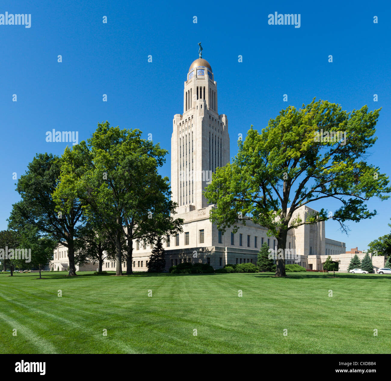 Nebraska State Capitol, Lincoln, Nebraska, USA Stockfoto