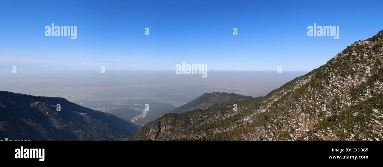 Fata Morgana in lushan Stockfoto