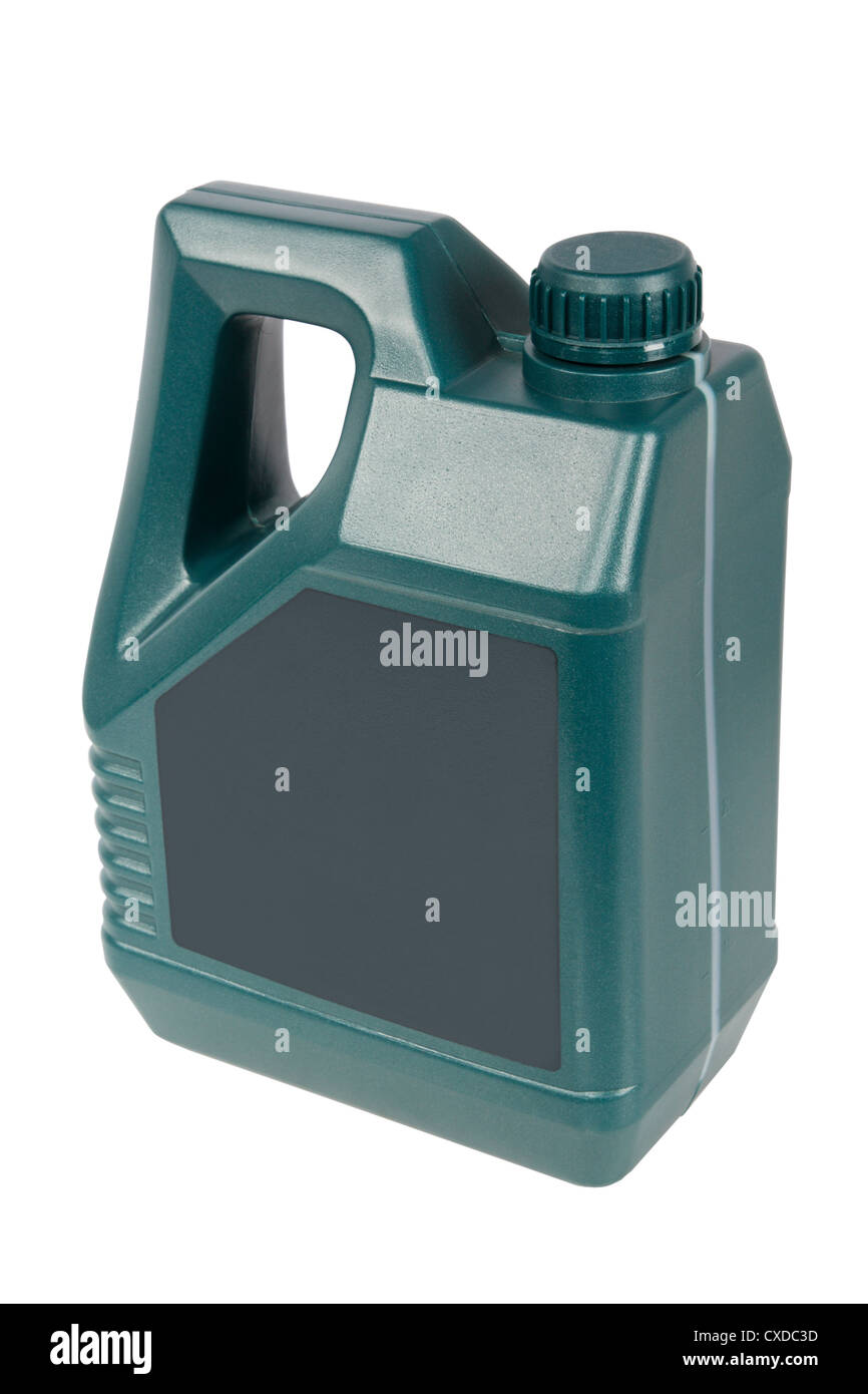 Motoröl-Flasche Stockfoto