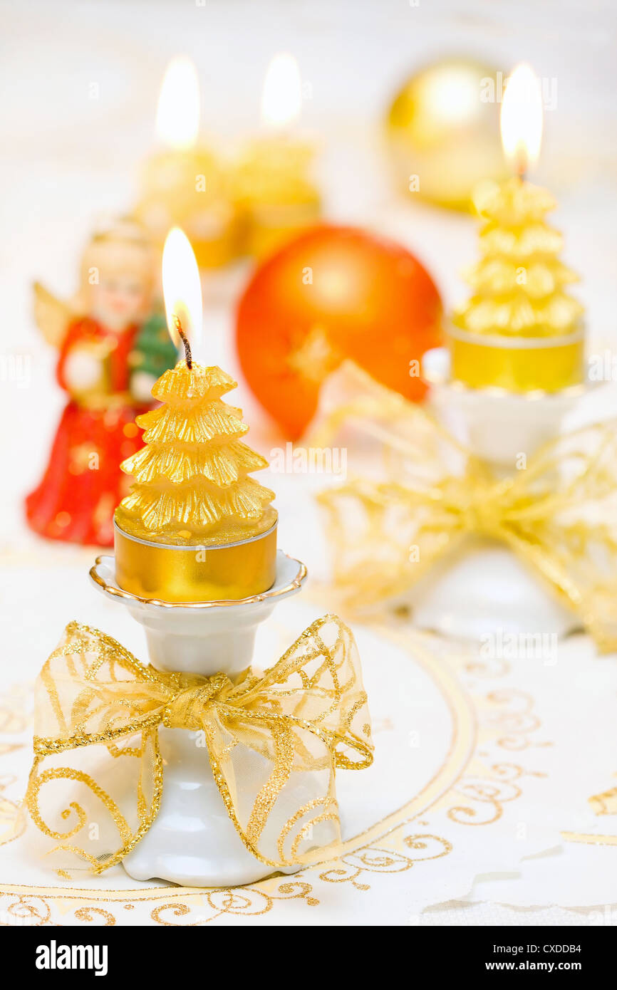 Weihnachten-Stillleben Stockfoto