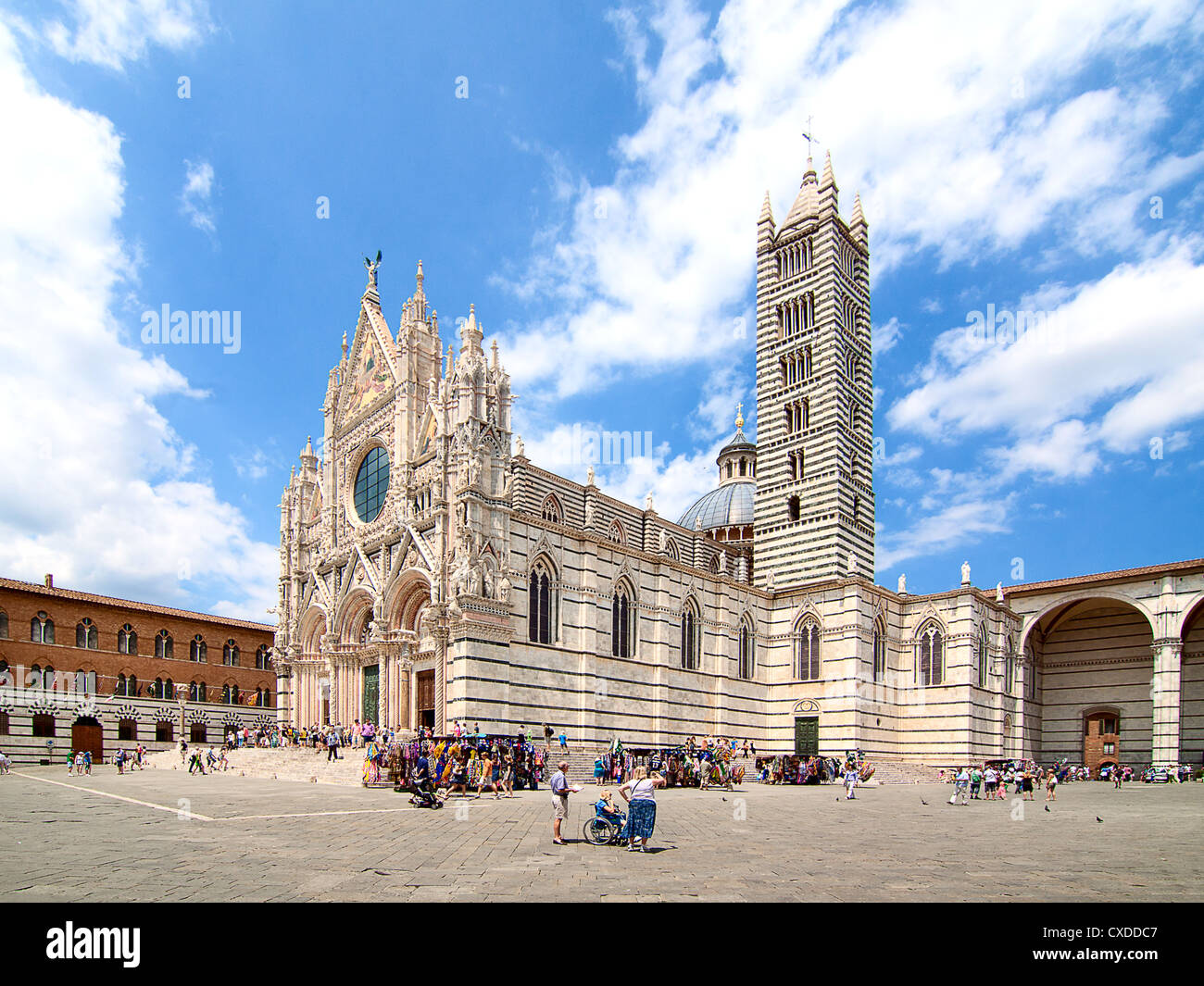 Dom von Siena Stockfoto