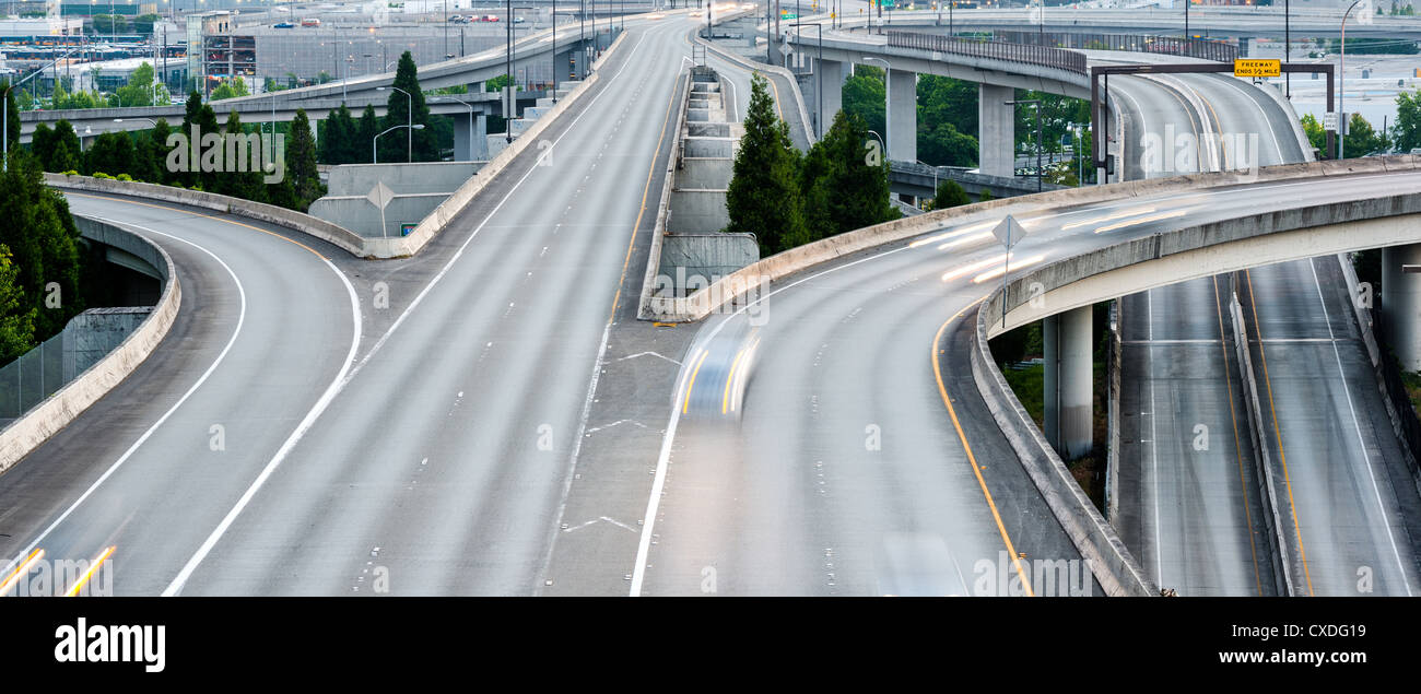 Interstate 90 in Seattle, Washington State, USA Stockfoto