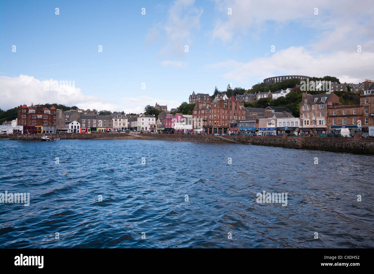 Oban Waterfront Argyll und Bute Schottland Stockfoto