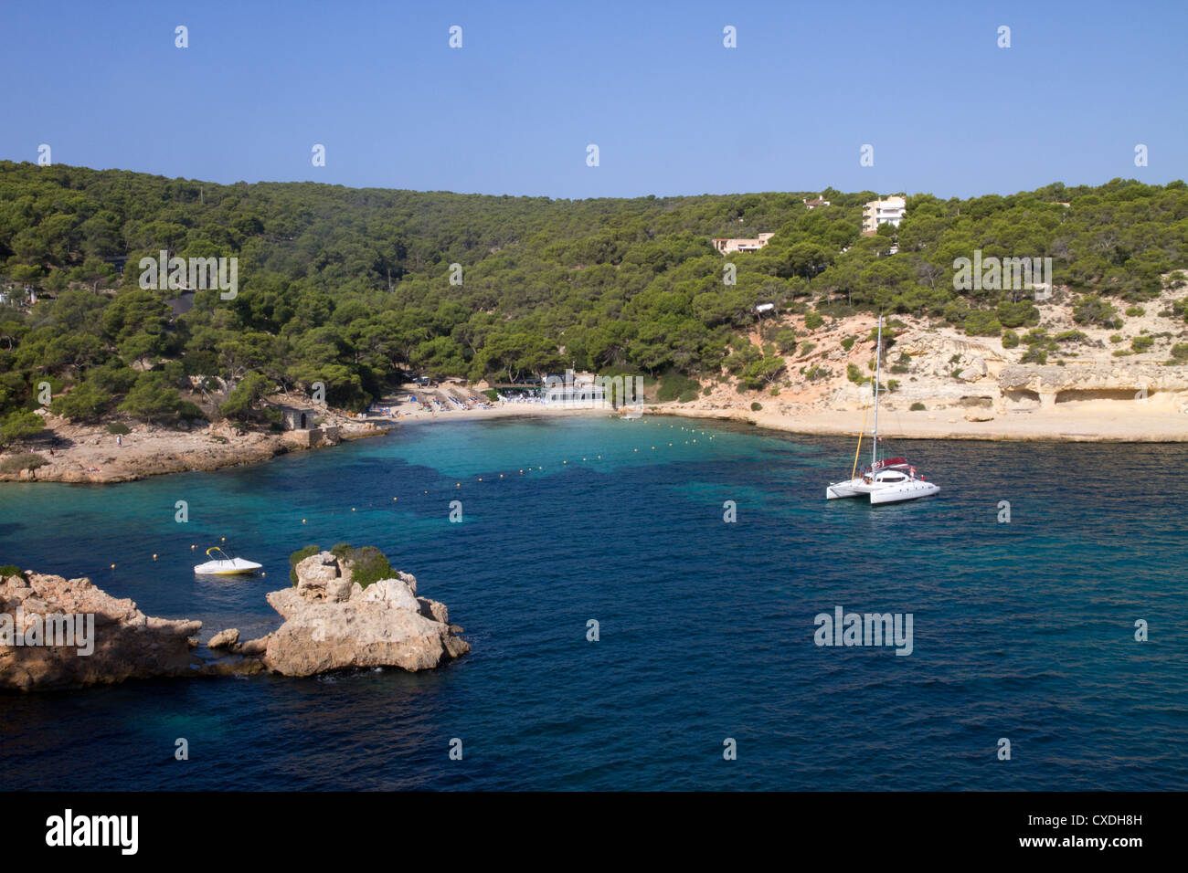 Portals Vells, Strand el Mago, South West Mallorca Küste Spanien Stockfoto