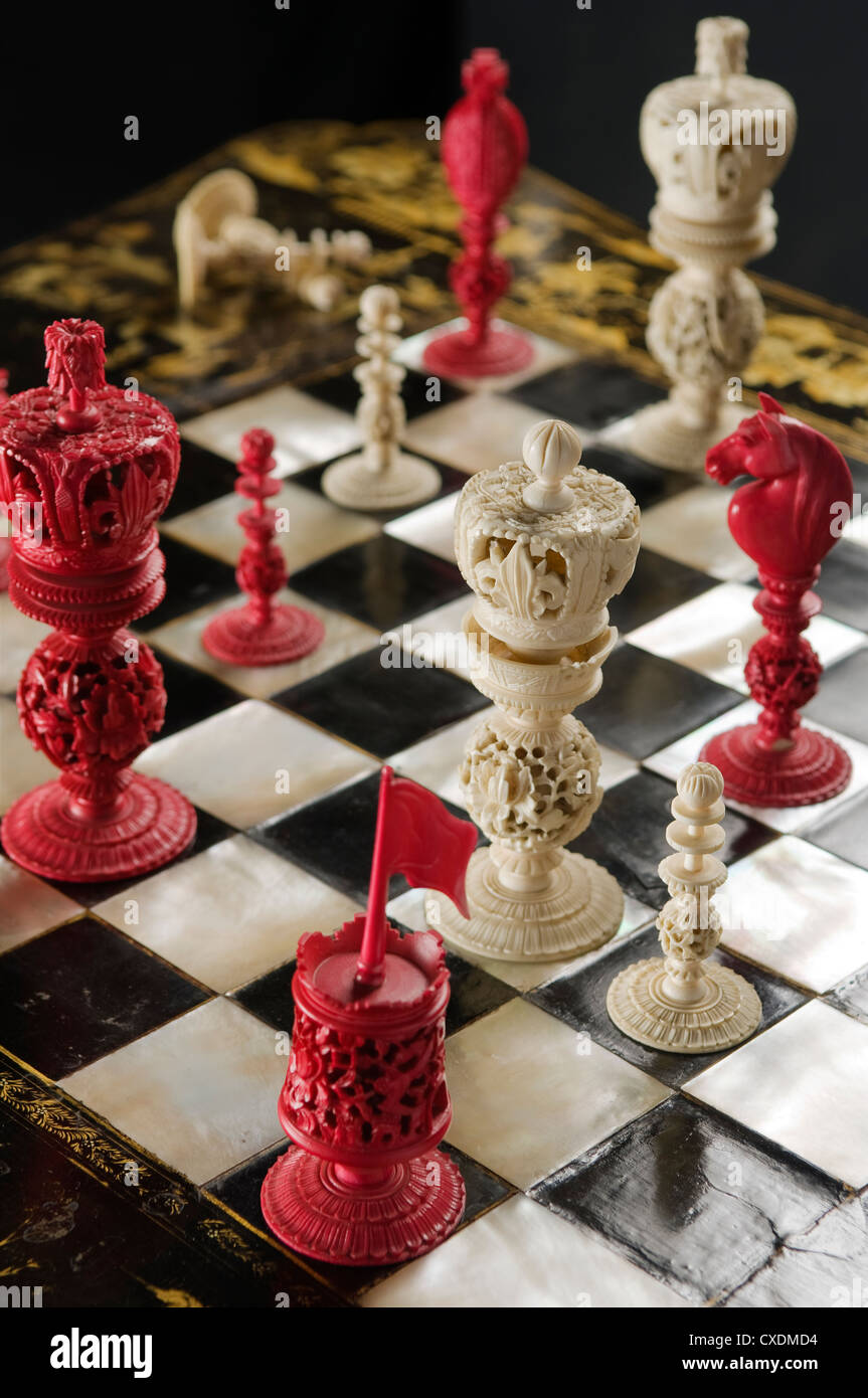 Staunton chess set -Fotos und -Bildmaterial in hoher Auflösung – Alamy