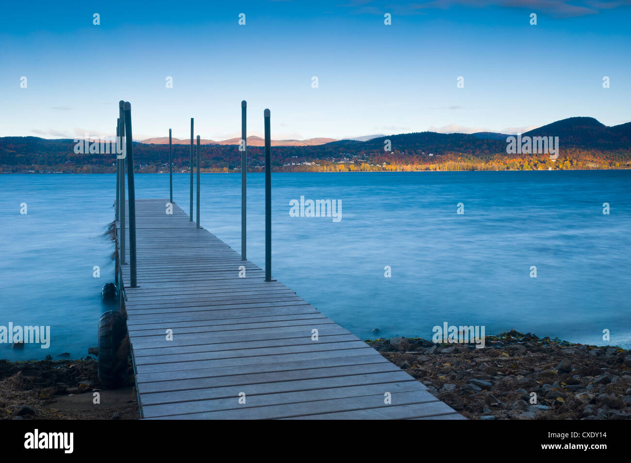 Lake Champlain, Vermont, New England, Vereinigte Staaten von Amerika, Nordamerika Stockfoto