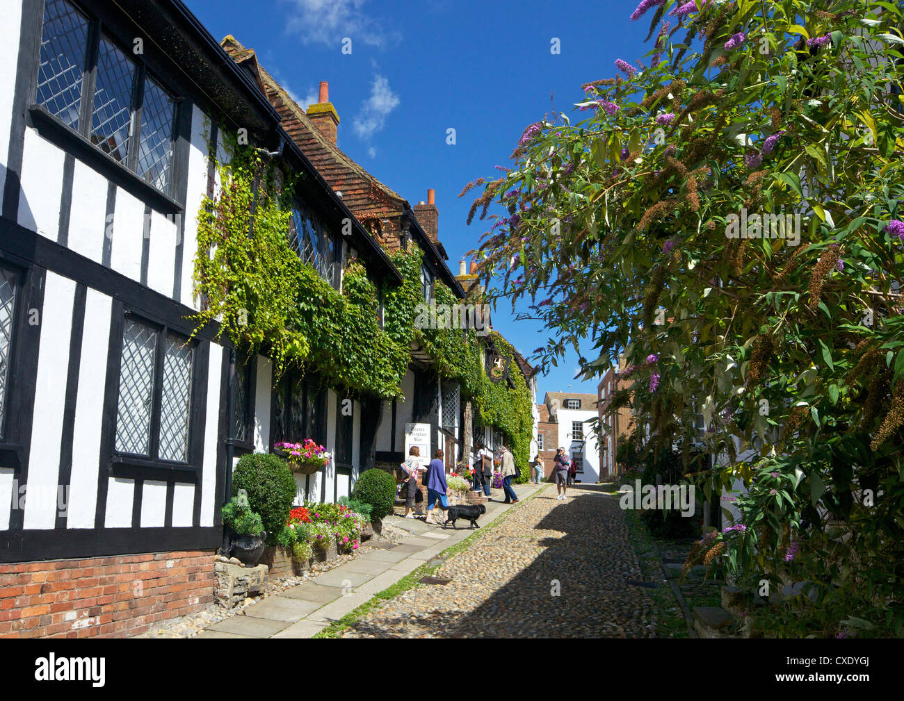 Die Mermaid Inn, Mermaid Street, Roggen, East Sussex, England, Vereinigtes Königreich, Europa Stockfoto