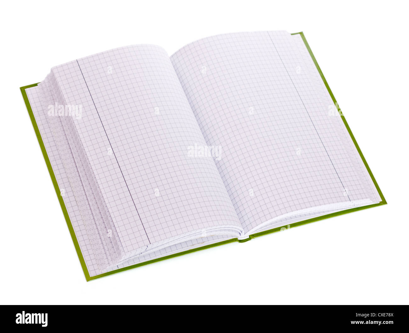 Aufgeschlagenes Buch Stockfoto