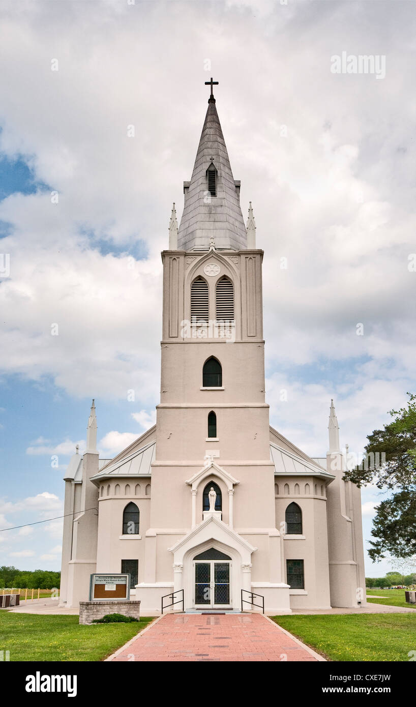 Die Jungfrau Maria katholische Kirche in Cestohowa (Czestochowa), Texas, USA Stockfoto