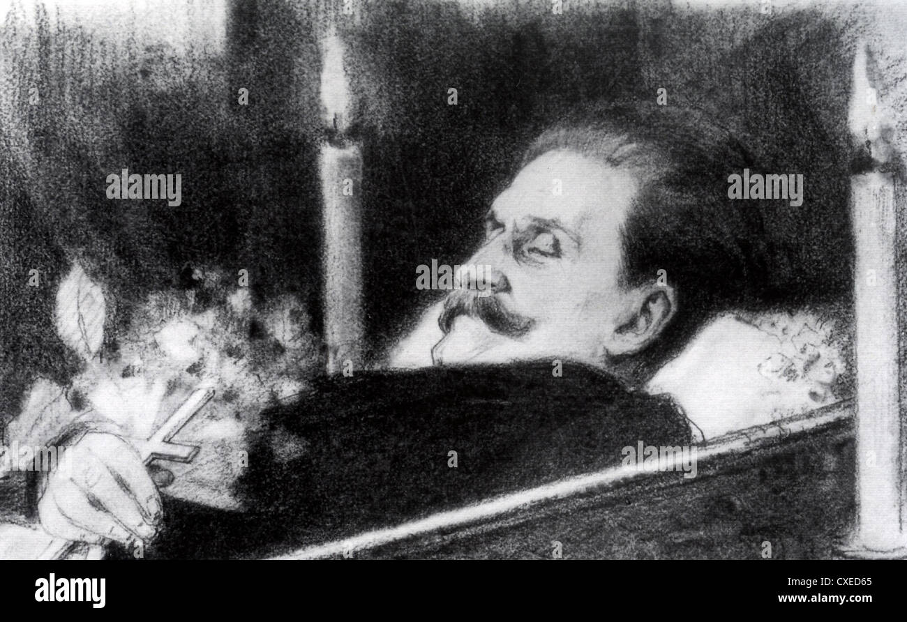 JOHANN STRAUSS II (1825 – 1899) österreichischen Walzer Komponist starb der Pleura Lungenentzündung Stockfoto